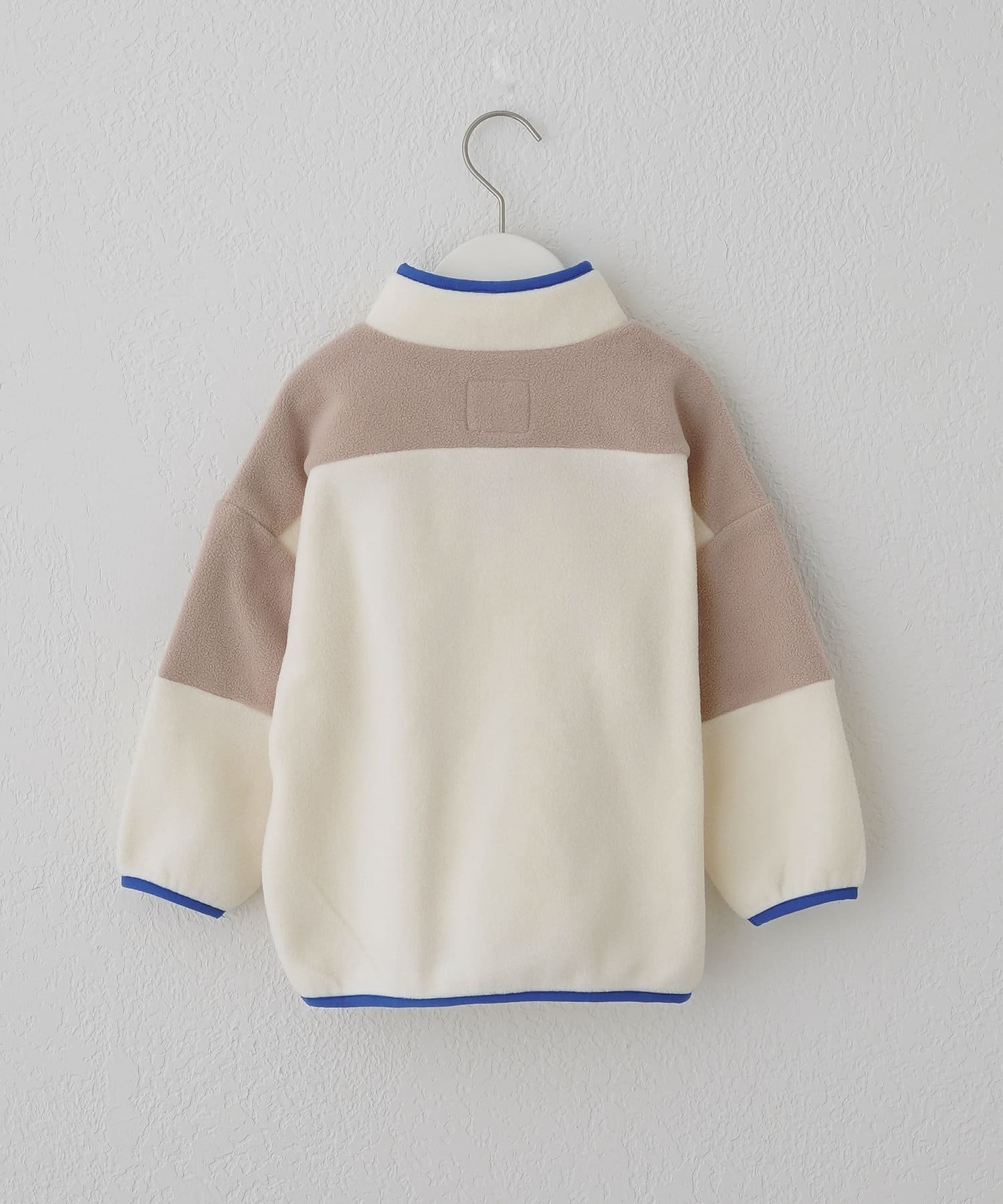 OUTLET(アウトレット) 【CIAOPANIC TYPY】【KIDS】配色フリースアノラックプルオーバー