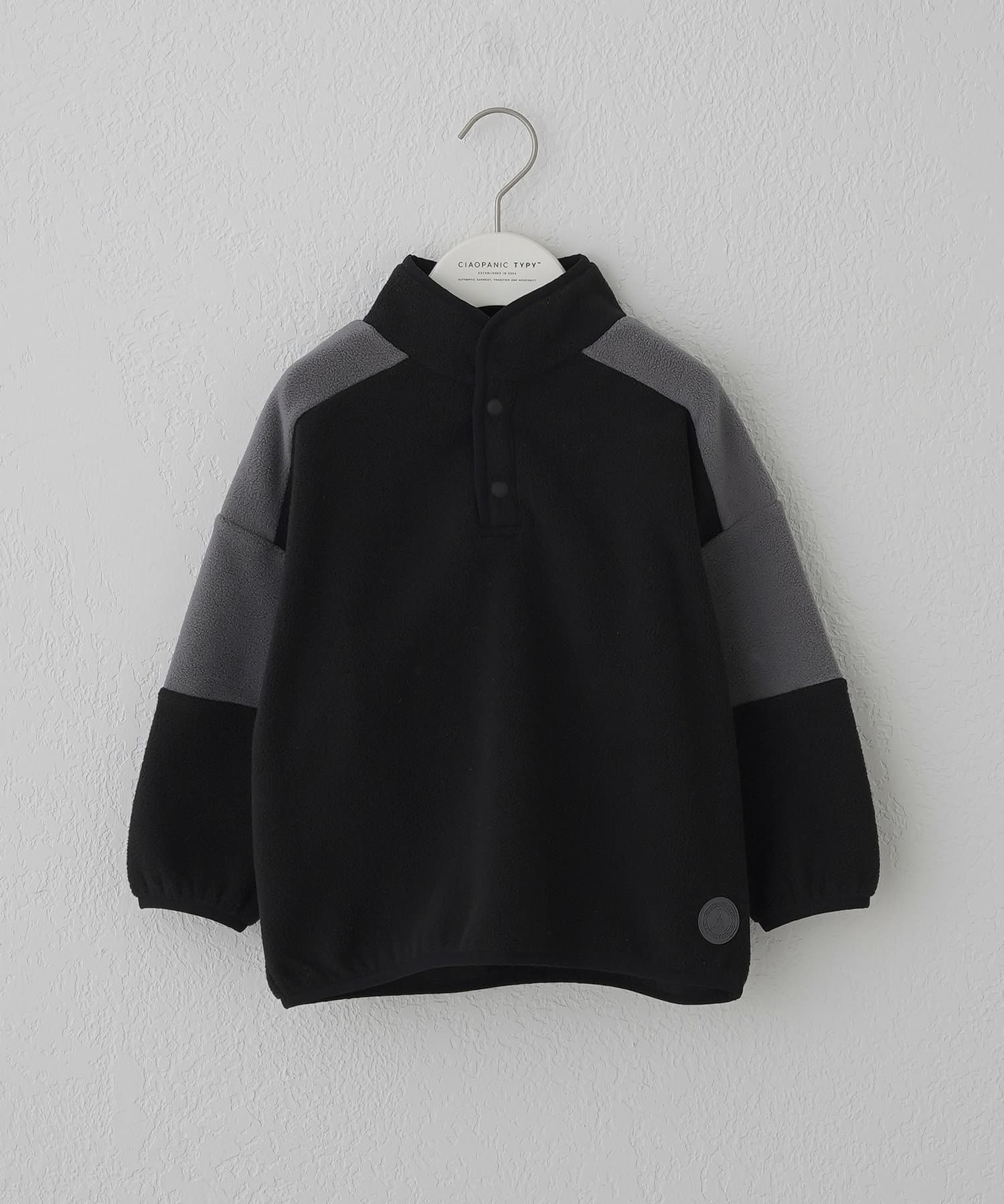 OUTLET(アウトレット) 【CIAOPANIC TYPY】【KIDS】配色フリースアノラックプルオーバー