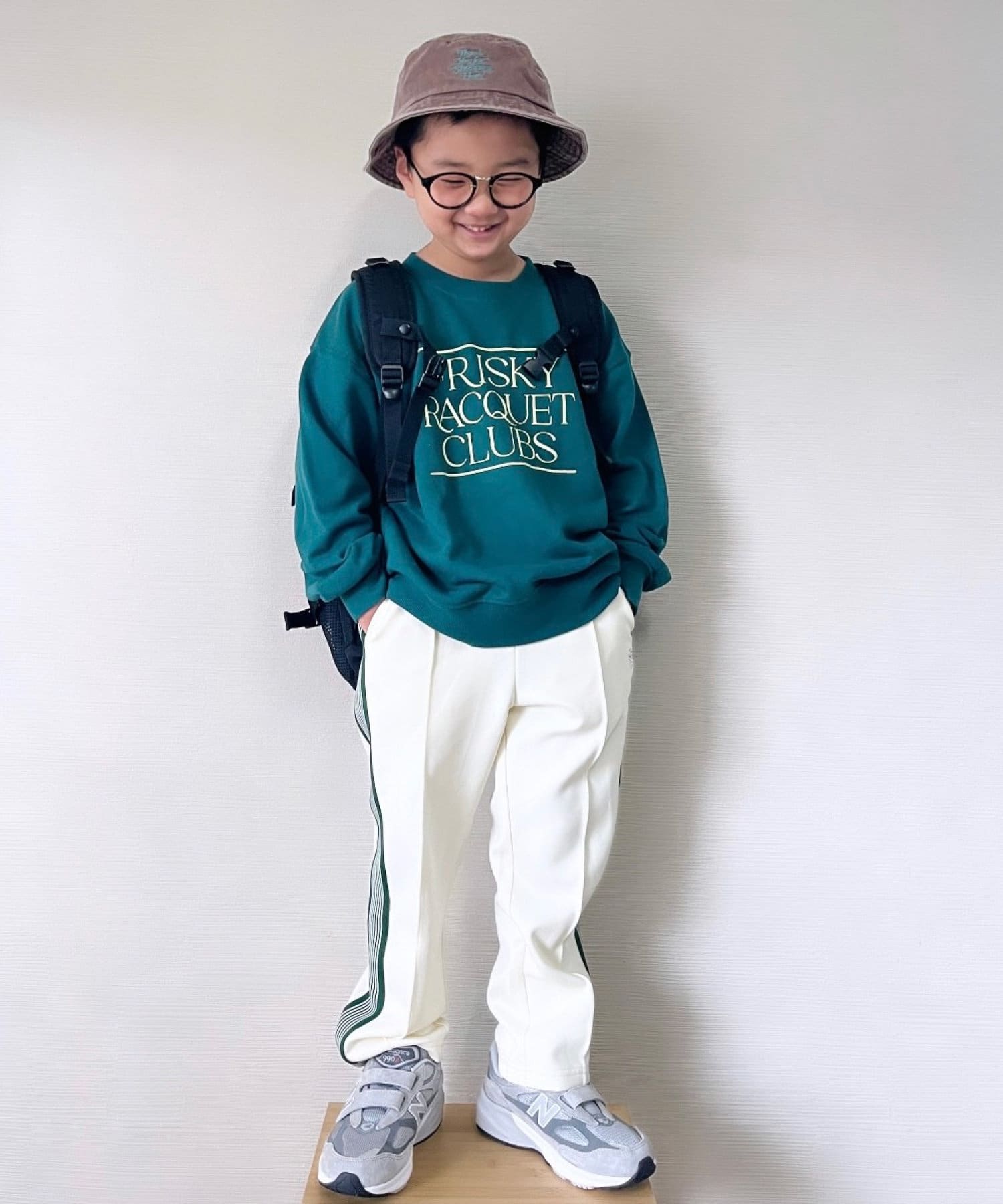CIAOPANIC TYPY】【KIDS】ダンボールニットライントラックパンツ