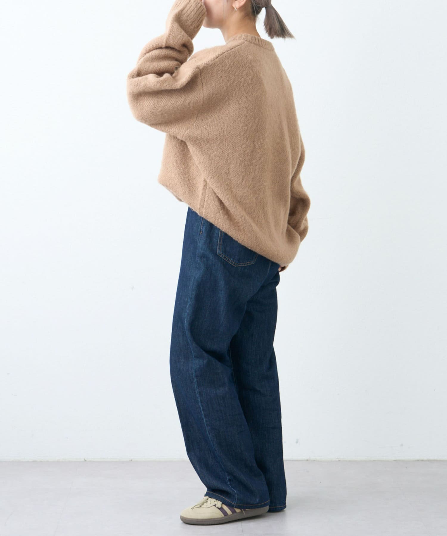 OUTLET(アウトレット) 【CIAOPANIC TYPY】【ユニセックス】ロゴジャーガードシャギーニット