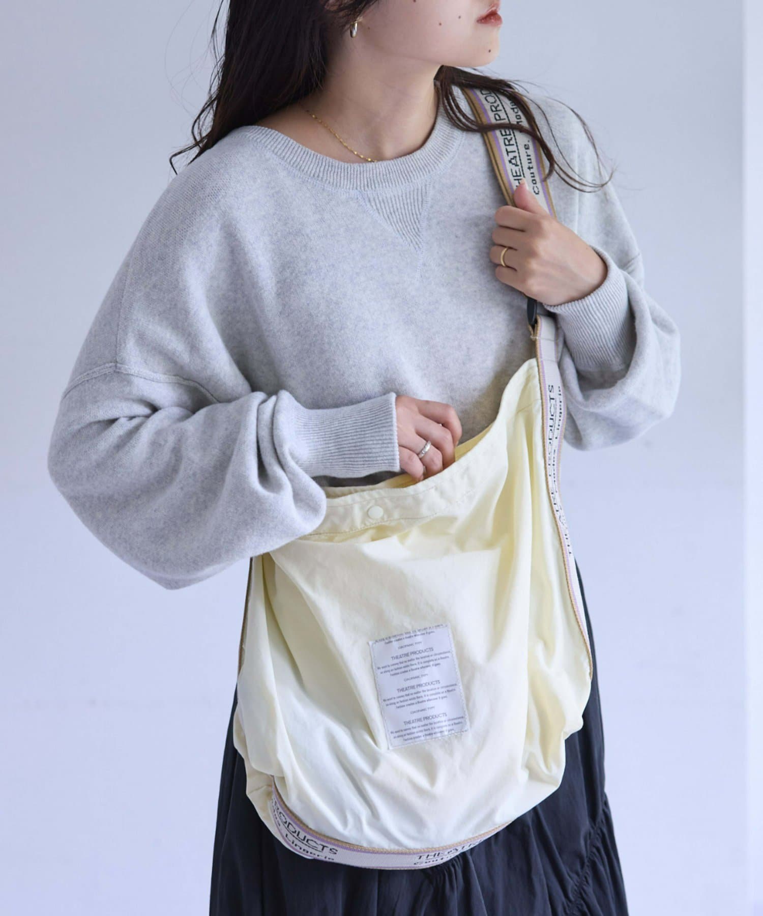 CIAOPANIC TYPY】ジャガードテープナイロンショルダー | OUTLET 