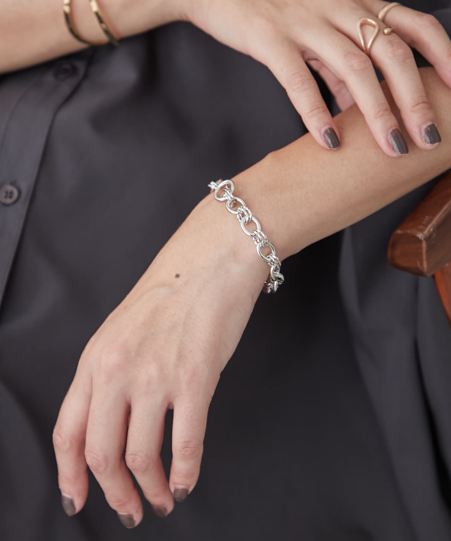 David Yurman ゴールド＆ダイヤ インフィニティ ケーブル もの凄い  