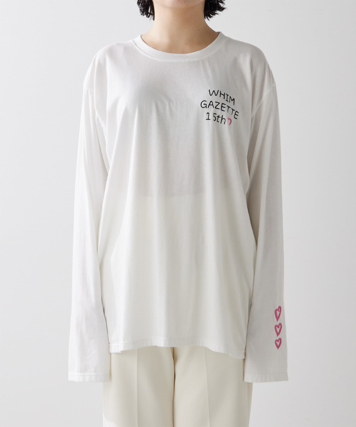 Whim Gazette(ウィム ガゼット) 【15th Anniversary 】【Tribu-to】Long Sleeve Tシャツ