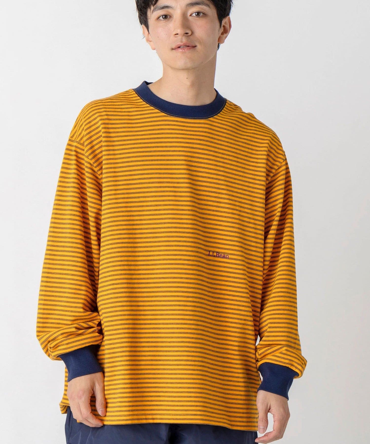 FREDY & GLOSTER(フレディ アンド グロスター) レディース 【LL BEAN】Union L/S Stripe Tee ロンT イエローその他3