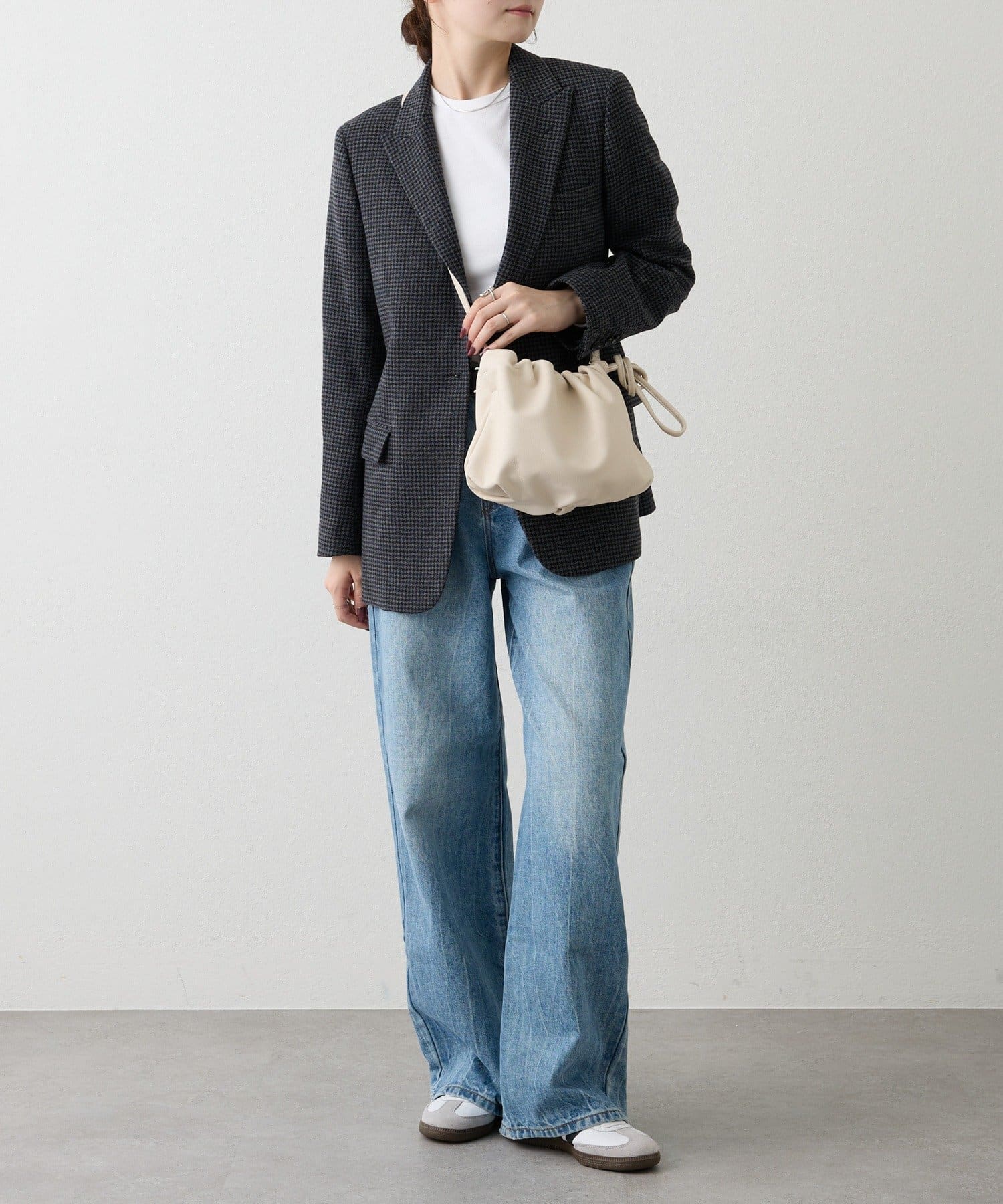 russet(ラシット) 《@chi_chan_ooo企画》レザー巾着4WAYショルダーバッグ