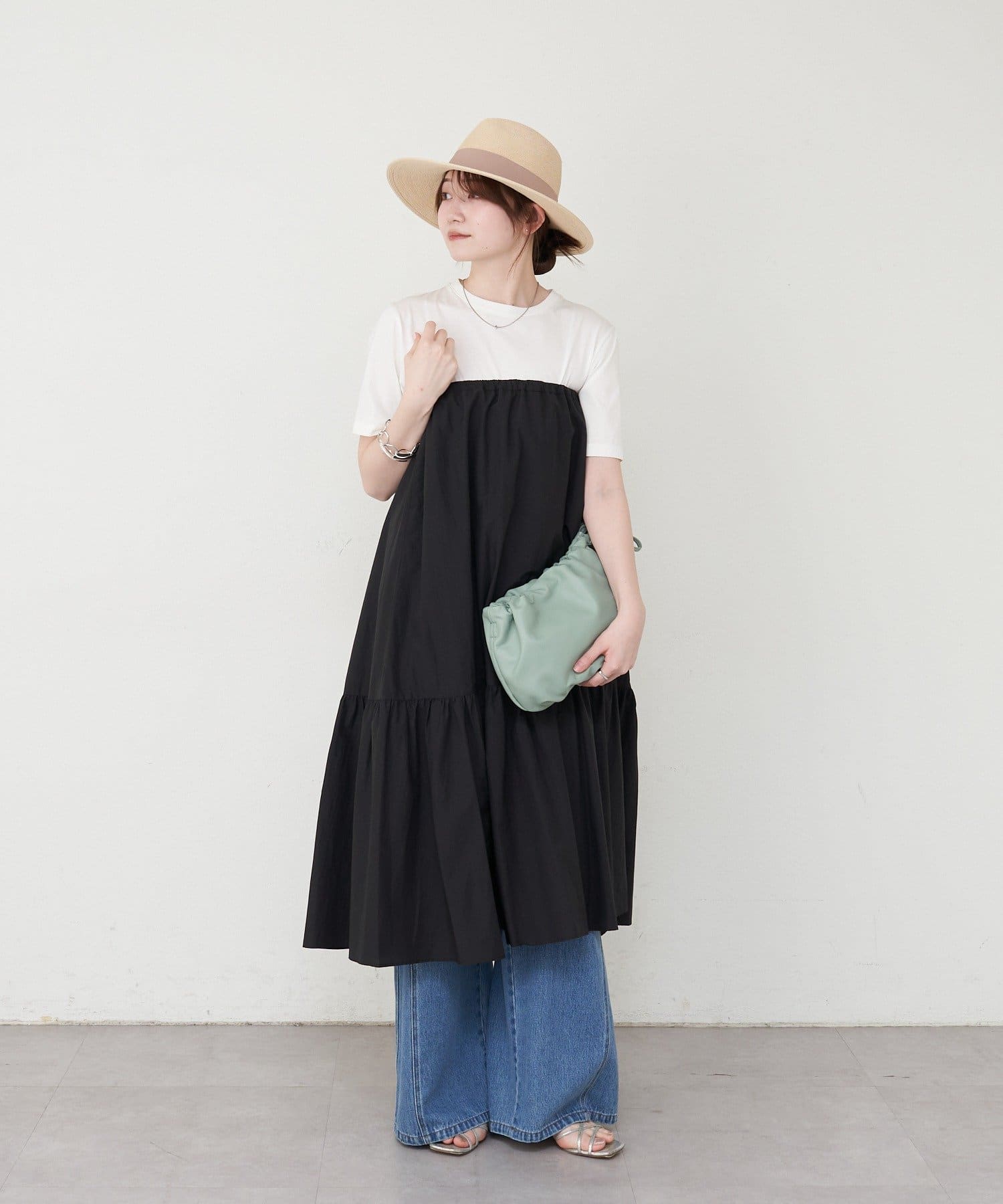 russet(ラシット) レザー巾着4WAYショルダーバッグ