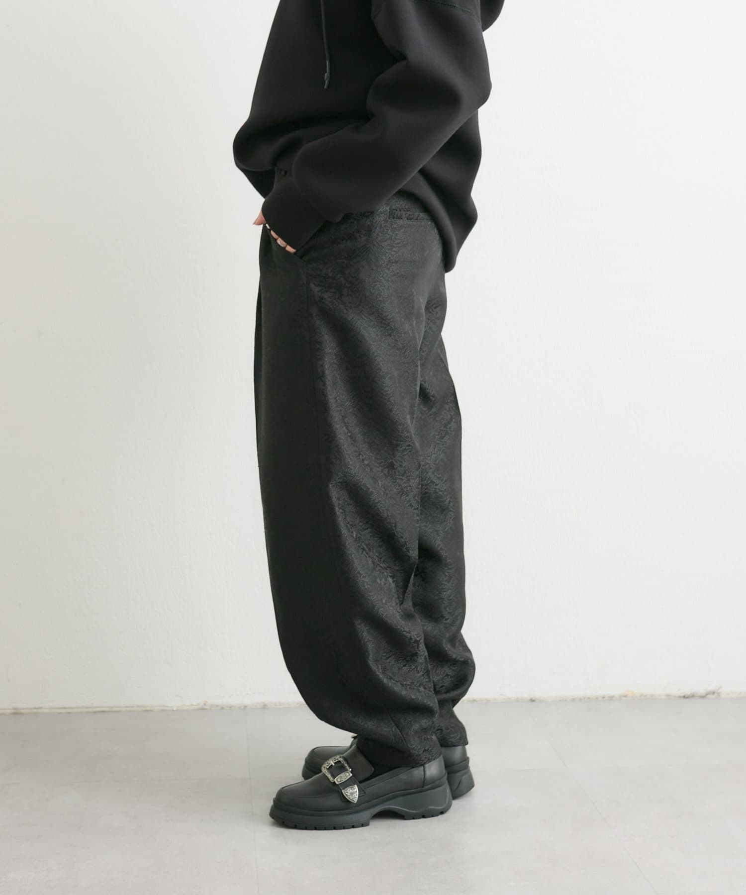 イアパピヨネ　パンツ　スジャケット　スミスタイル SUM1 STYLE（スミスタイル）】サイドポイントパンツ（その他