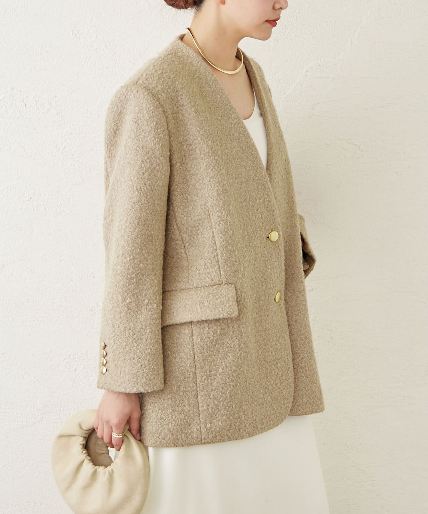 HERITANOVUM オーバーリバーコート（セール】【HERITANOVUM】スタンド  