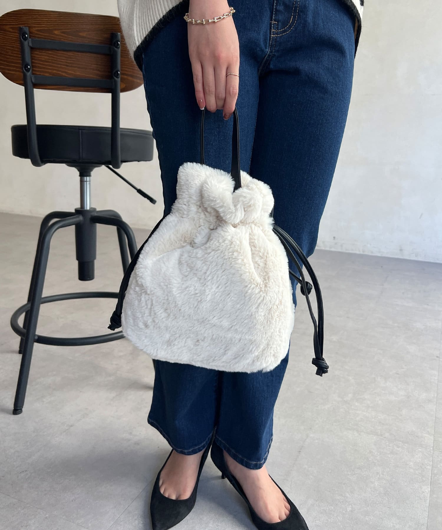 ファーバック ファー巾着BAG | Chez toi(シェトワ)レディース | PAL CLOSET