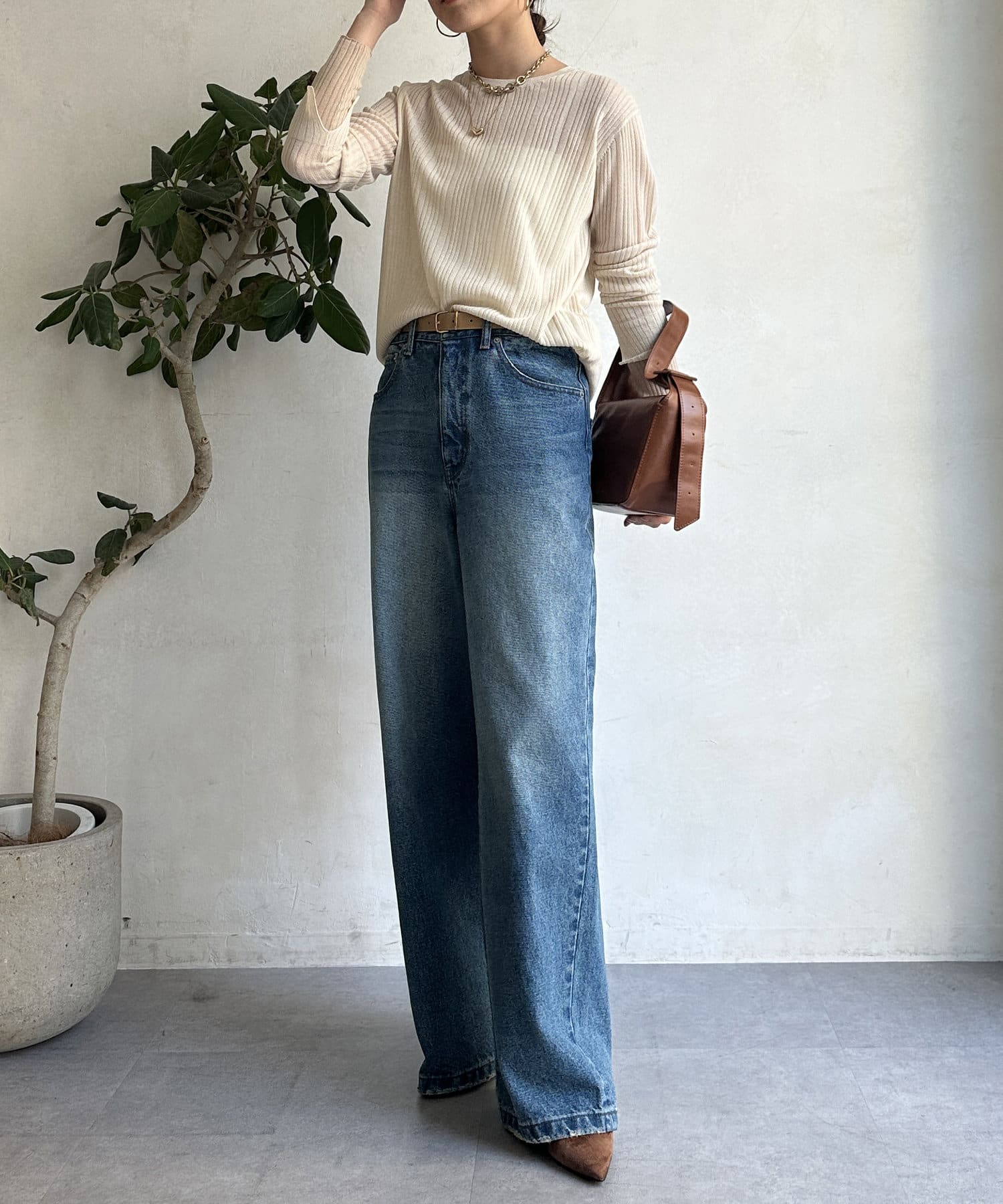 【ジェリー♡様】DOUDOU 長袖 スウェット レイヤード シアー ジェリー♡様】DOUDOU 長袖 スウェット レイヤード シアー