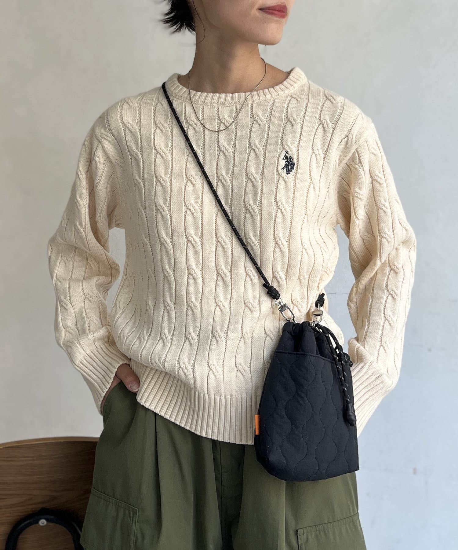 U.S. POLO ASSN.】ケーブルニット | CPCM(シーピーシーエム