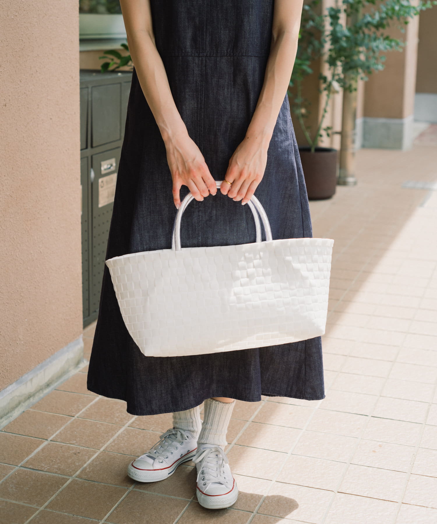 マルシェカゴバック Mサイズ | KITO FOREST MARKET SHIMOICHI