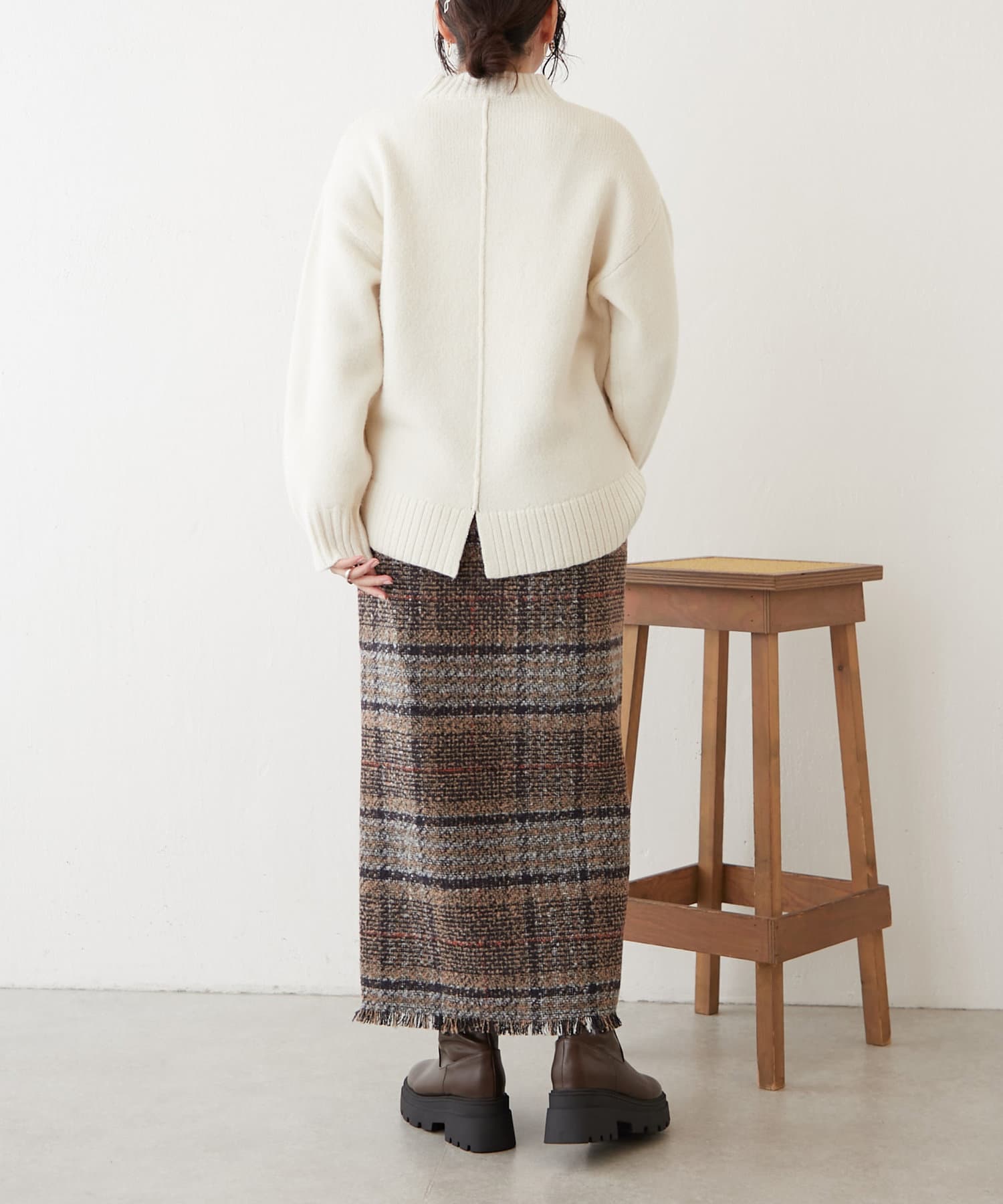 新品 Jena espace merveilleux バーボタンポンチョコート Jena espace merveilleux｜【着映えジレ】バーボタン