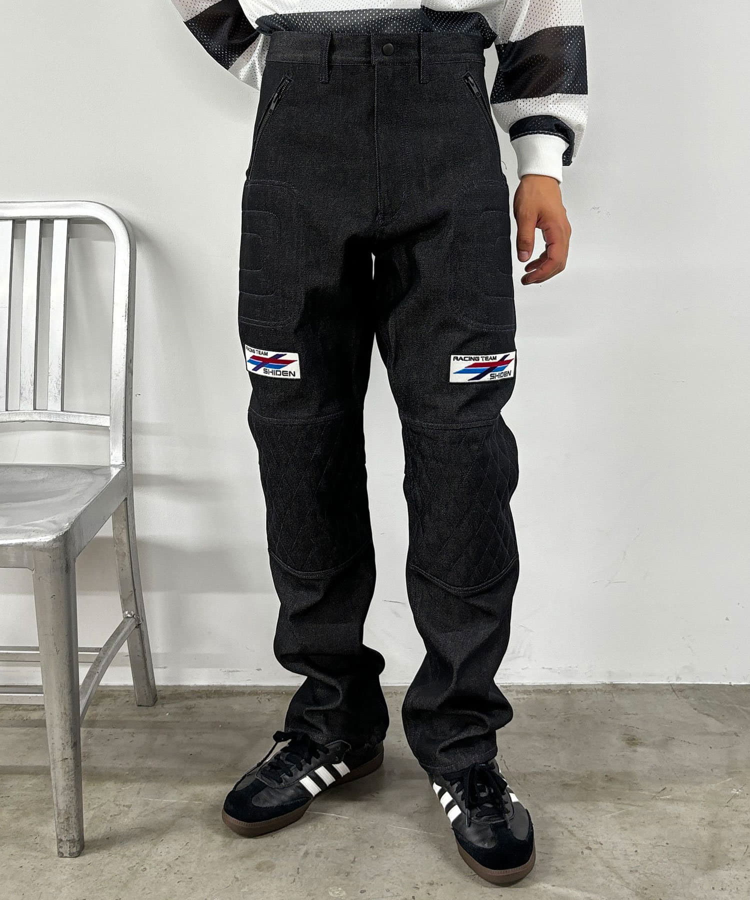 SHIDEN/紫電】MOTOR CYCLE PANT -13.5OZ DENIM | CIAOPANIC(チャオ
