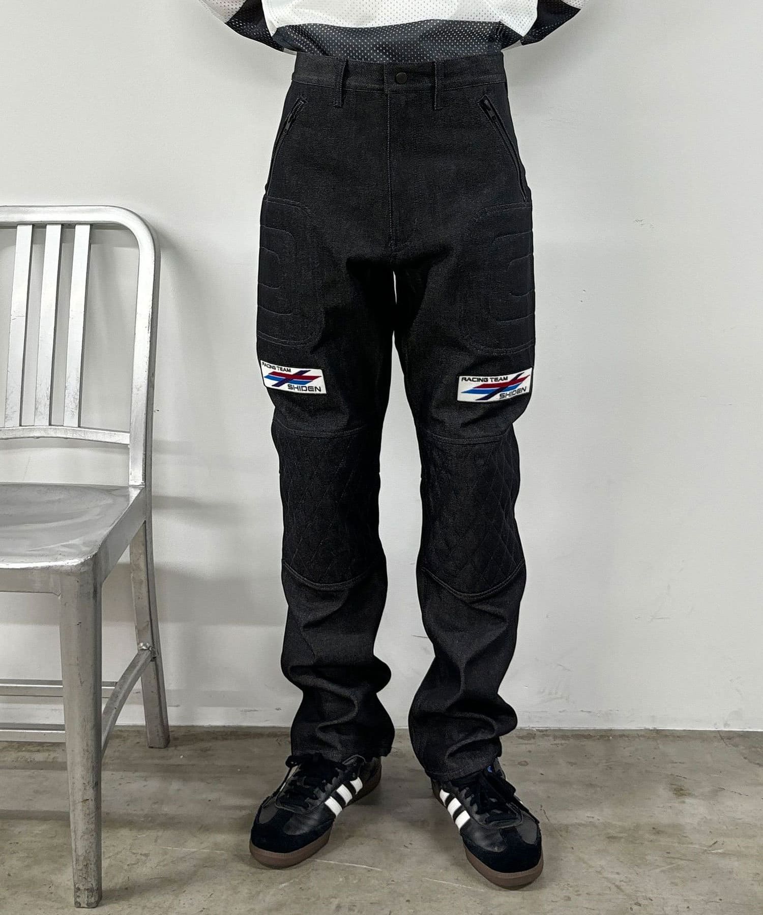 SHIDEN/紫電】MOTOR CYCLE PANT -13.5OZ DENIM | CIAOPANIC(チャオ