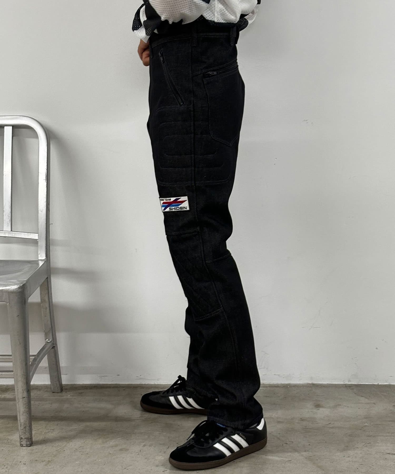 SHIDEN/紫電】MOTOR CYCLE PANT -13.5OZ DENIM | CIAOPANIC(チャオ
