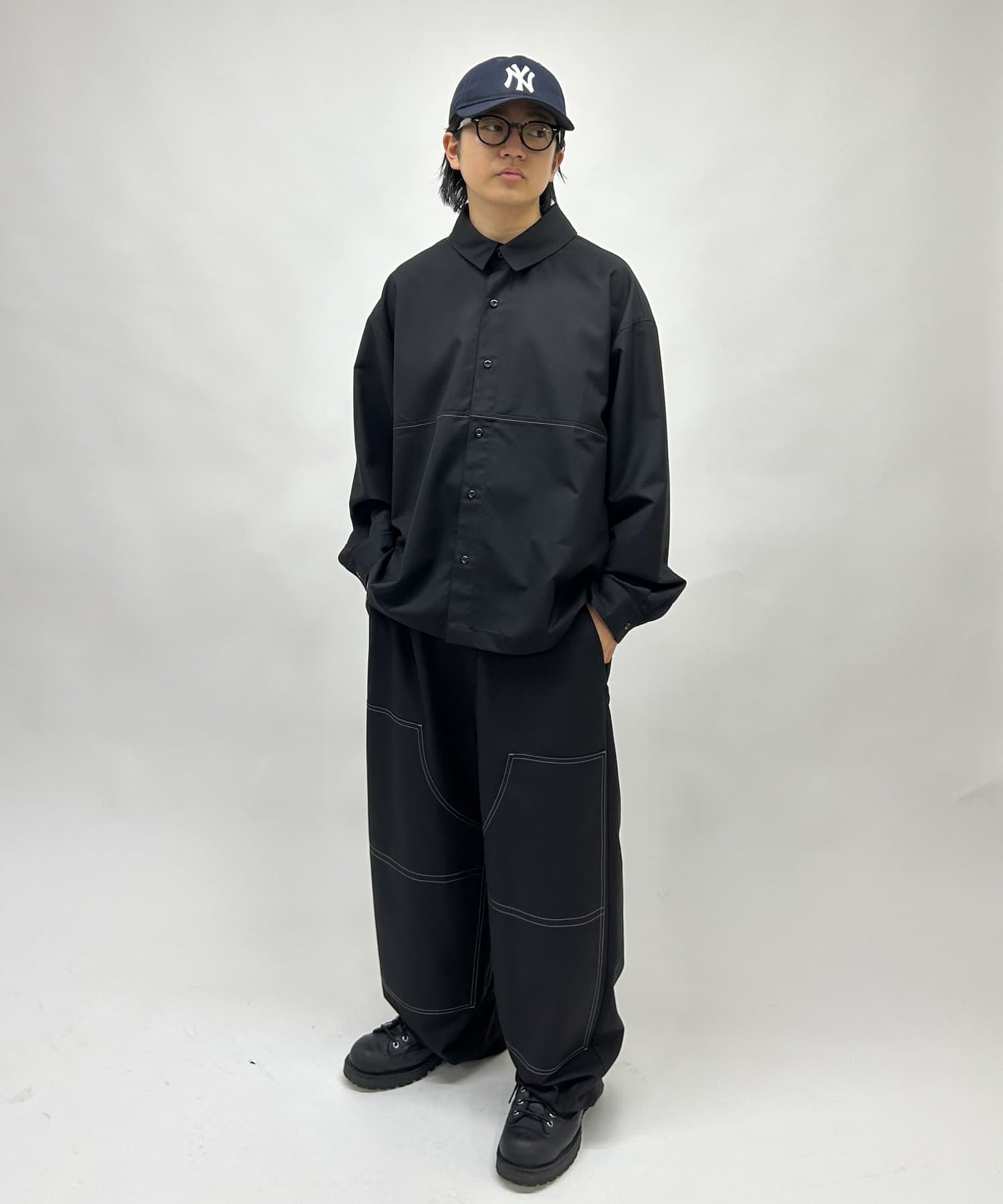 2サイズ展開】TR切り替えシャツ | WHO'S WHO gallery(フーズフー