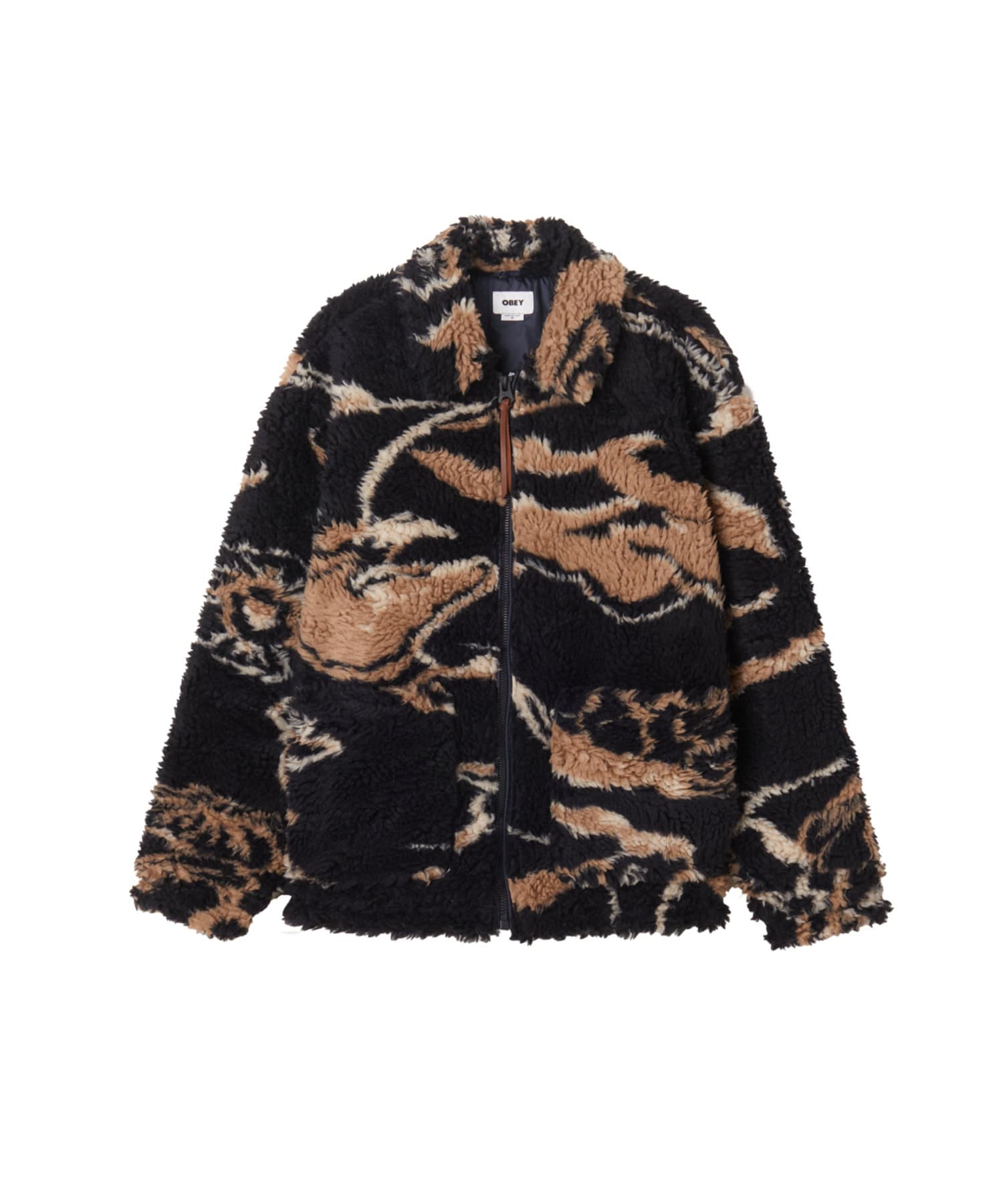 WHO'S WHO gallery(フーズフーギャラリー) メンズ 【OBEY】MUSHROOM SHERPA JACKET ネイビー