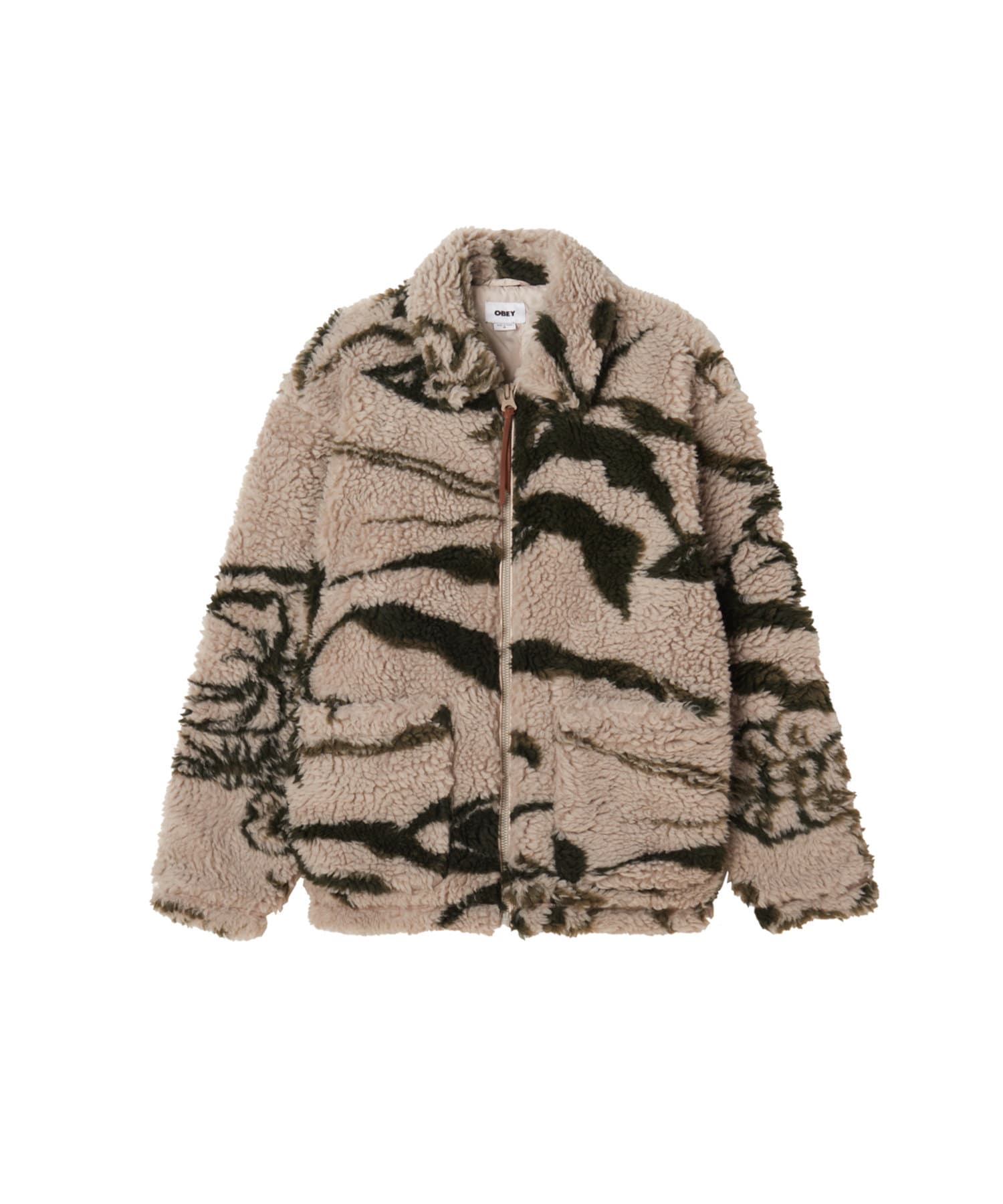 WHO'S WHO gallery(フーズフーギャラリー) メンズ 【OBEY】MUSHROOM SHERPA JACKET グレー