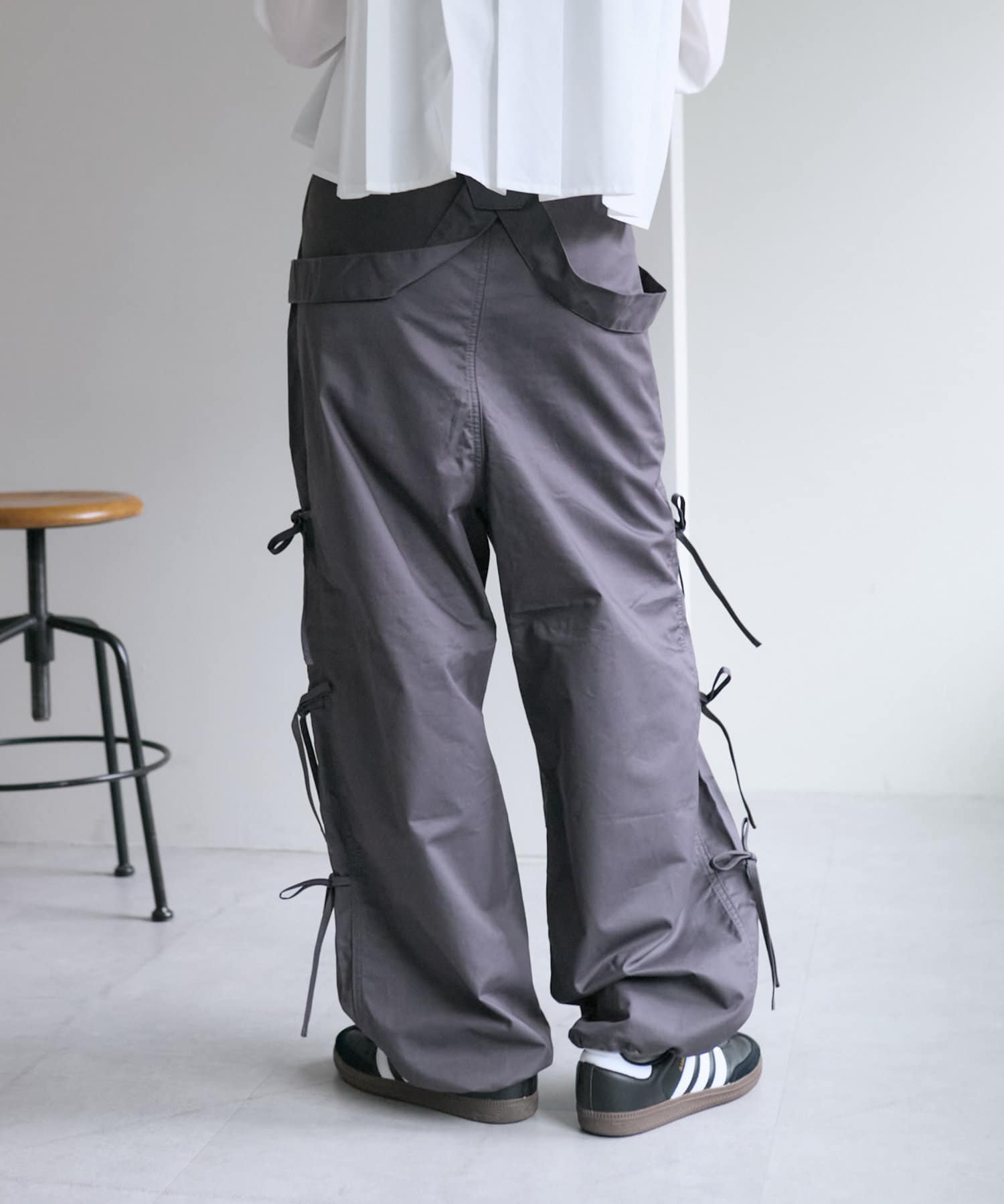 うしろリボンパンツ 楽天市場】【期間限定：4,510円→2,795円！】 パンツ ワイド