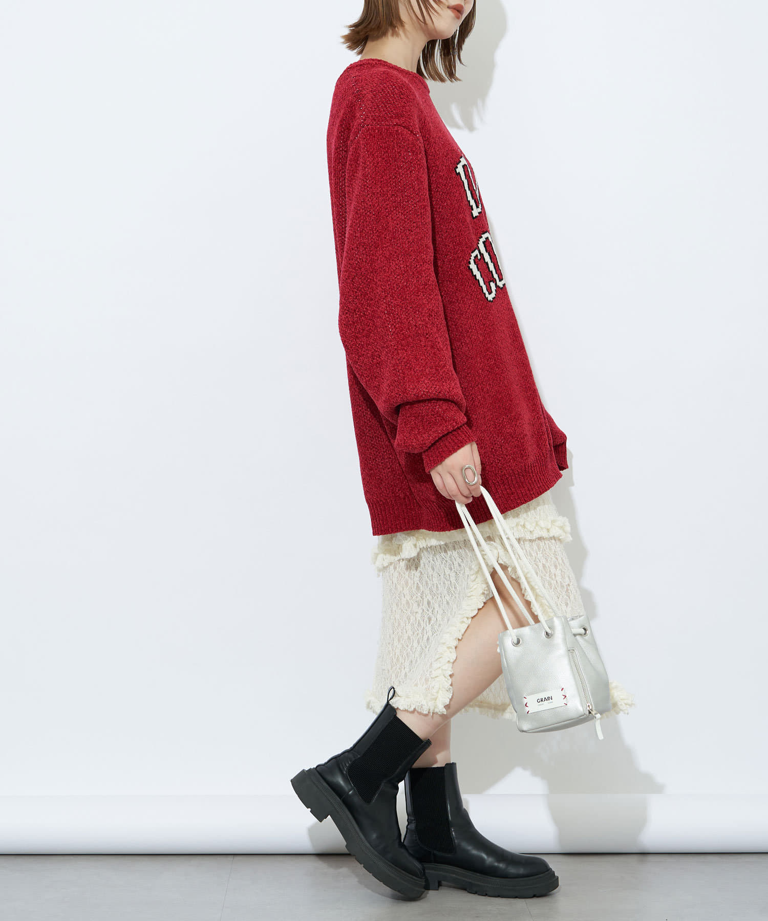 CIAOPANIC(チャオパニック) 【GRAIN/グレイン】2wayボックスミニショルダー #Parakeet