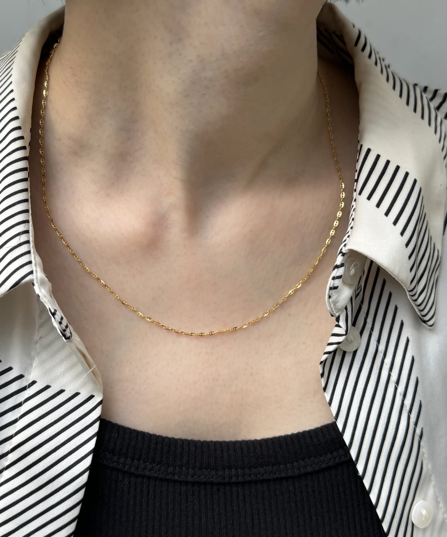 210P・187N【フォロー割・複数割】S925　プラチナコート silver925>チェーンネックレス | Lattice(ラティス)レディース