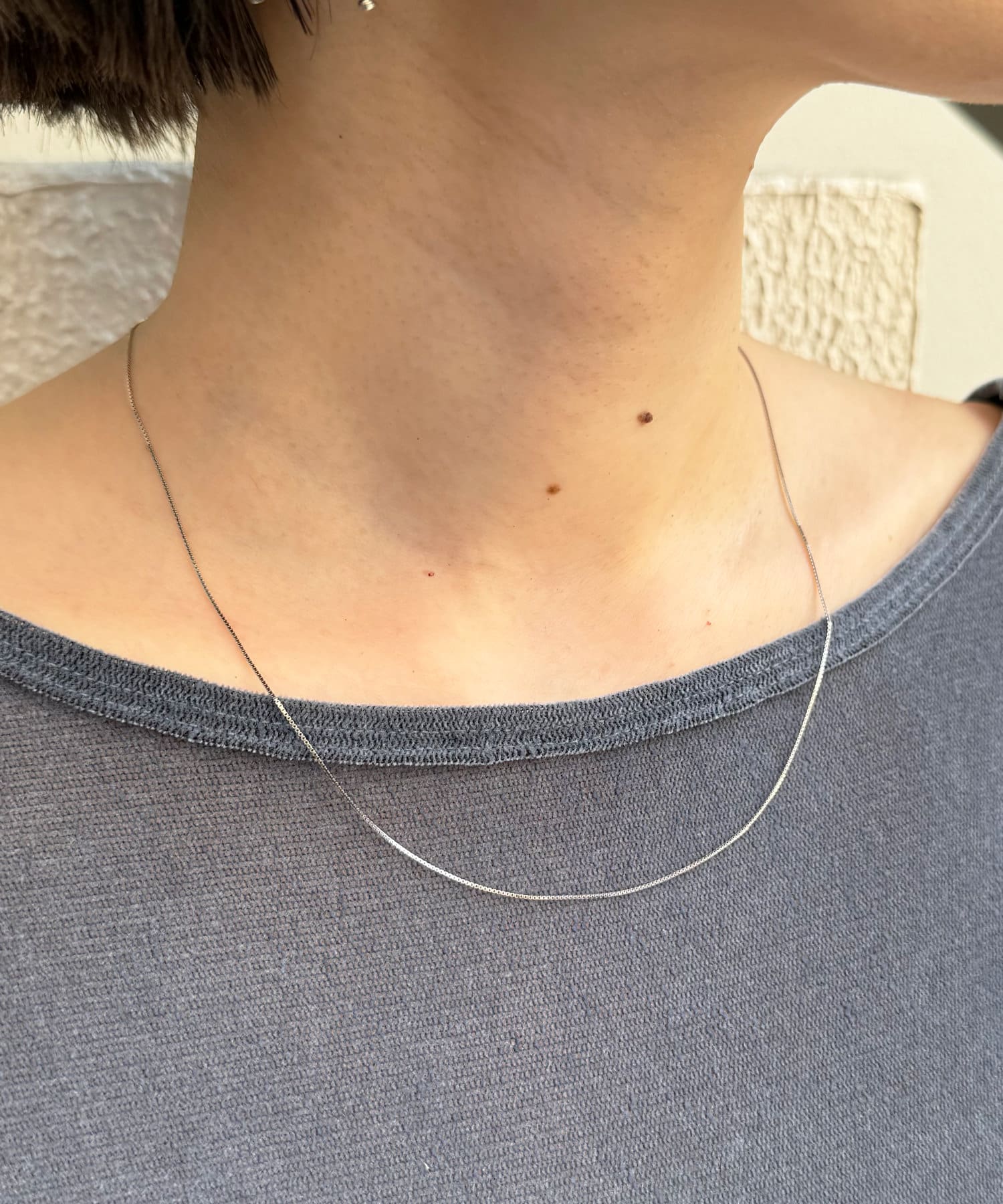 【最終値下げ】CASUCA ミクスドチェーンネックレス　lotus SV925 最終値下げ】CASUCA ミクスドチェーンネックレス lotus SV925