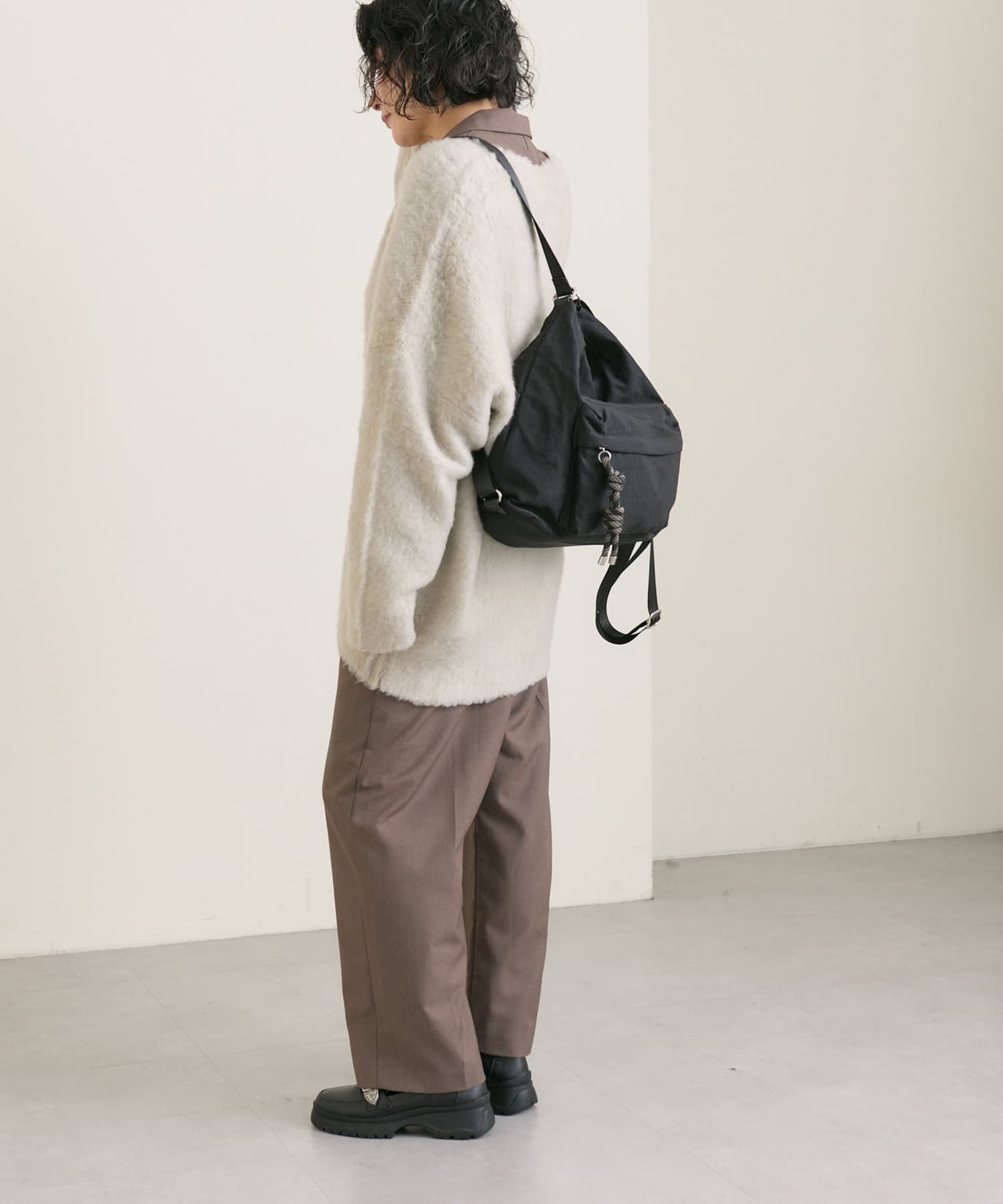 ear PAPILLONNER(イア パピヨネ) 2WAYリュック＆ショルダーバッグ《軽量/500mlペットボトルも入る！/通勤にもおすすめ》