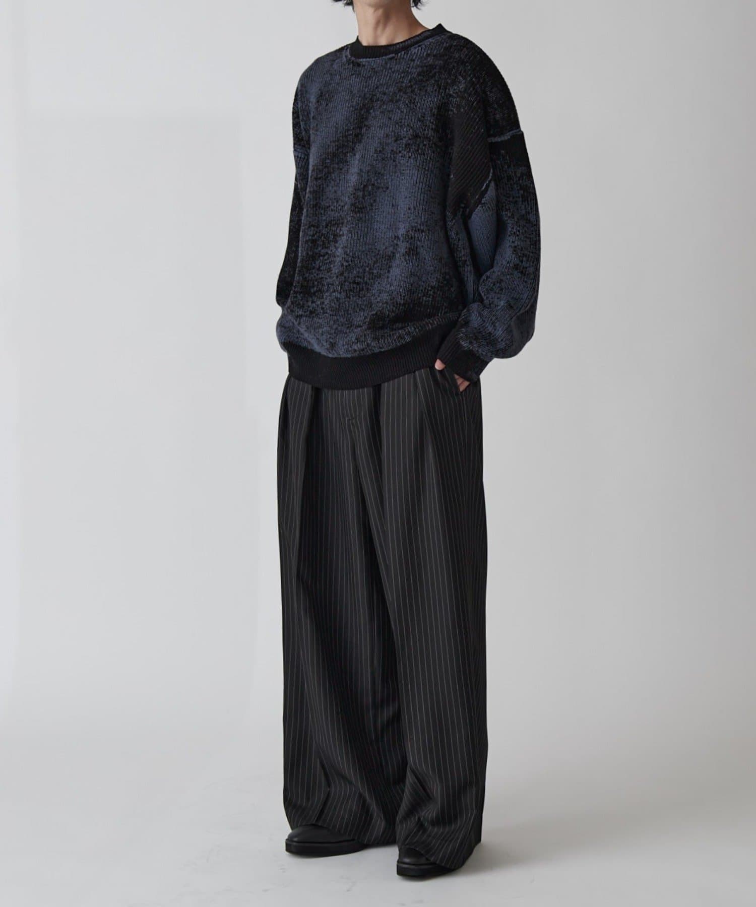 Lui's(ルイス) 片畦グランジニット