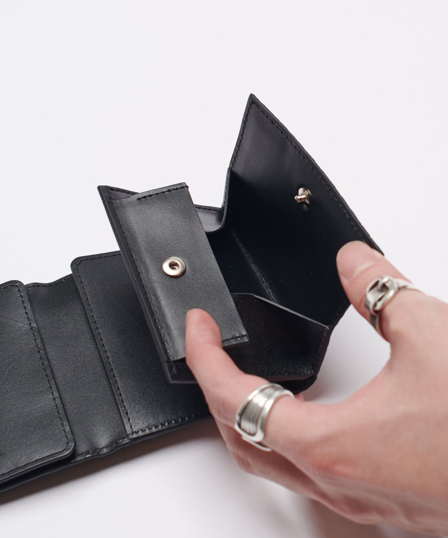 Lui's(ルイス) ITTI cristytrifold mid mini wlt diplosky