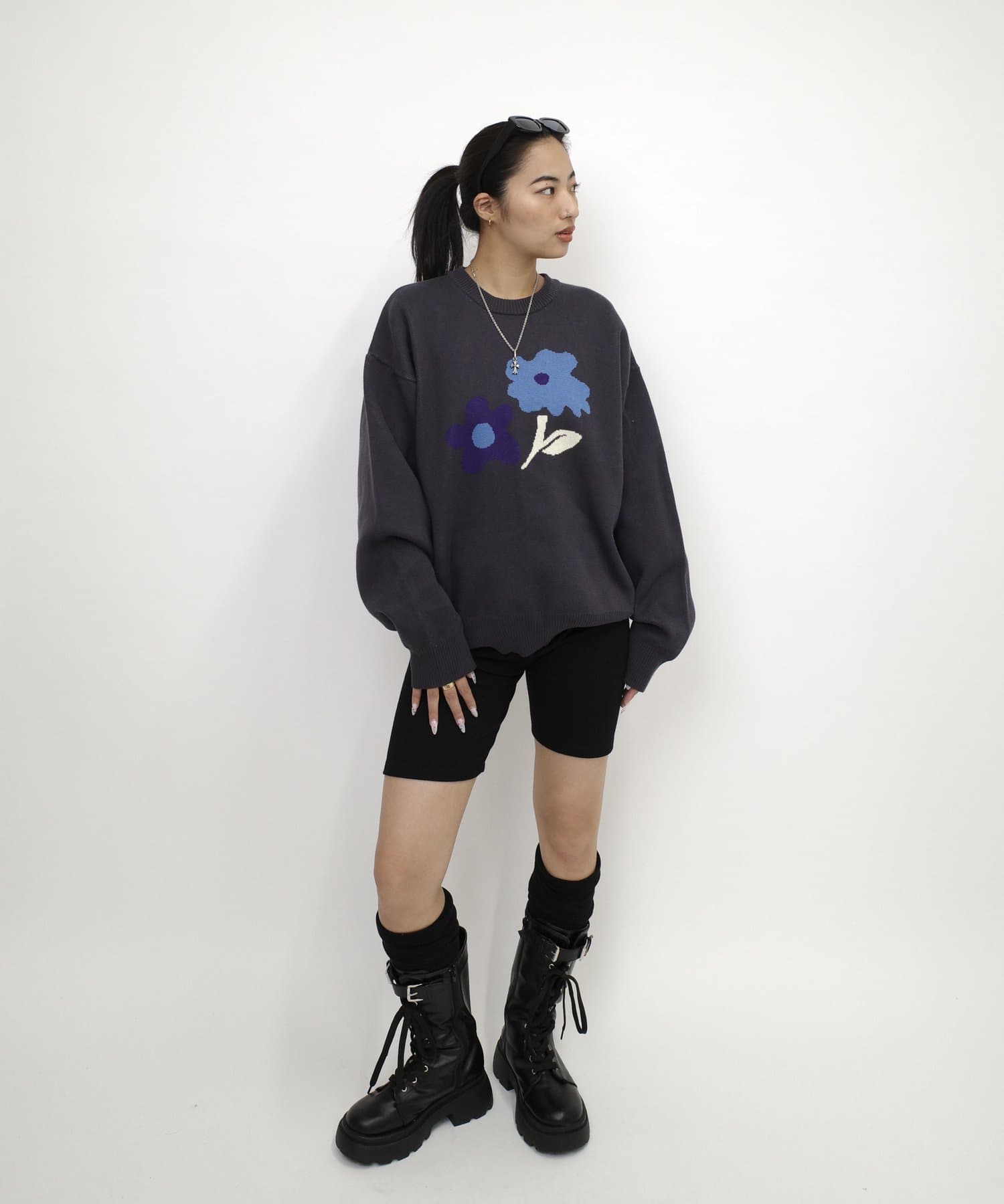 サイズ展開あり 【UNISEX/ユニセックス】BLESS YOUフラワー