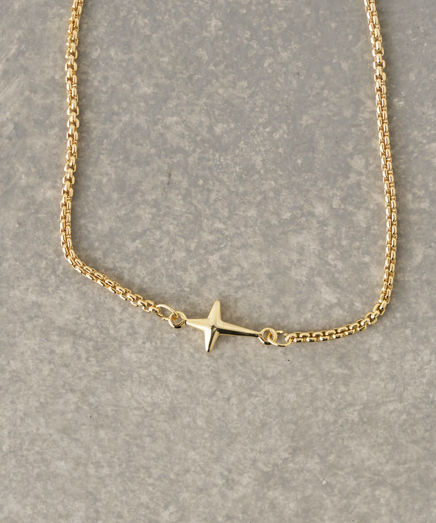 BIRTHDAY BAR(バースデイバー) Cross Motif Bracelet