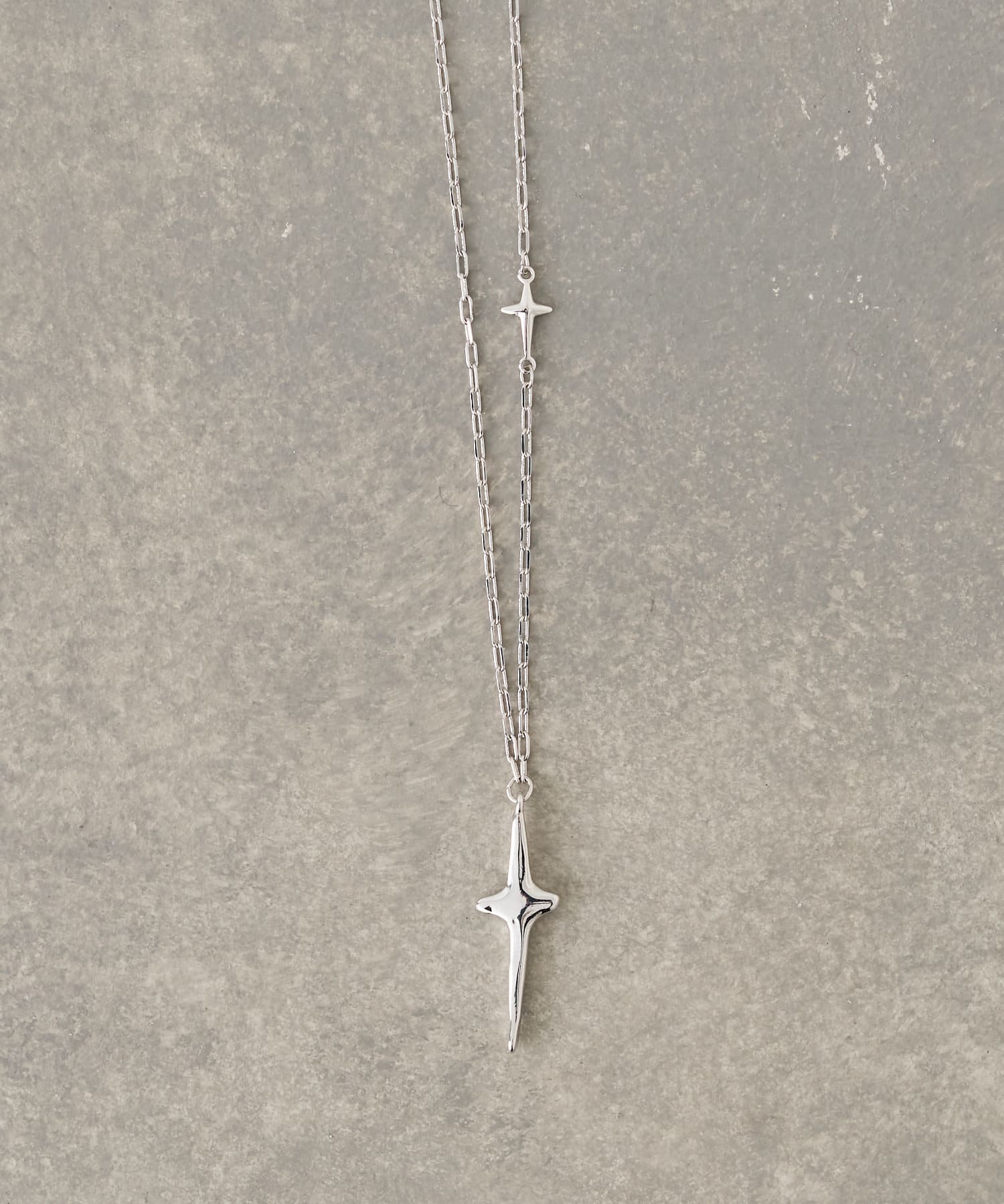 BIRTHDAY BAR(バースデイバー) Cross Motif Necklace