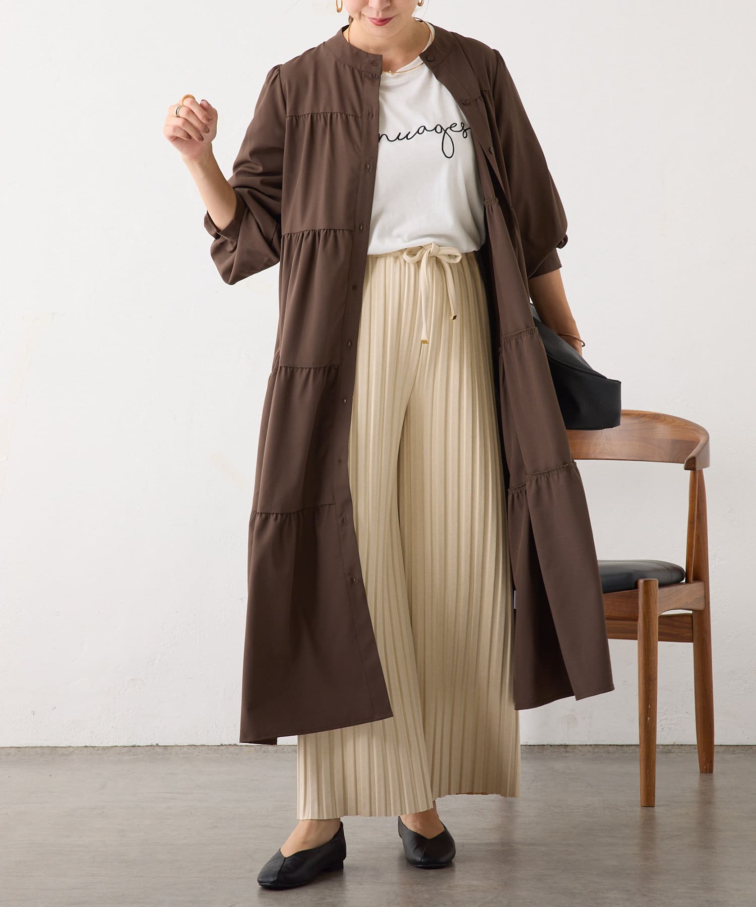 NAO】ティアードワンピース | Remind me and forever(リマインド