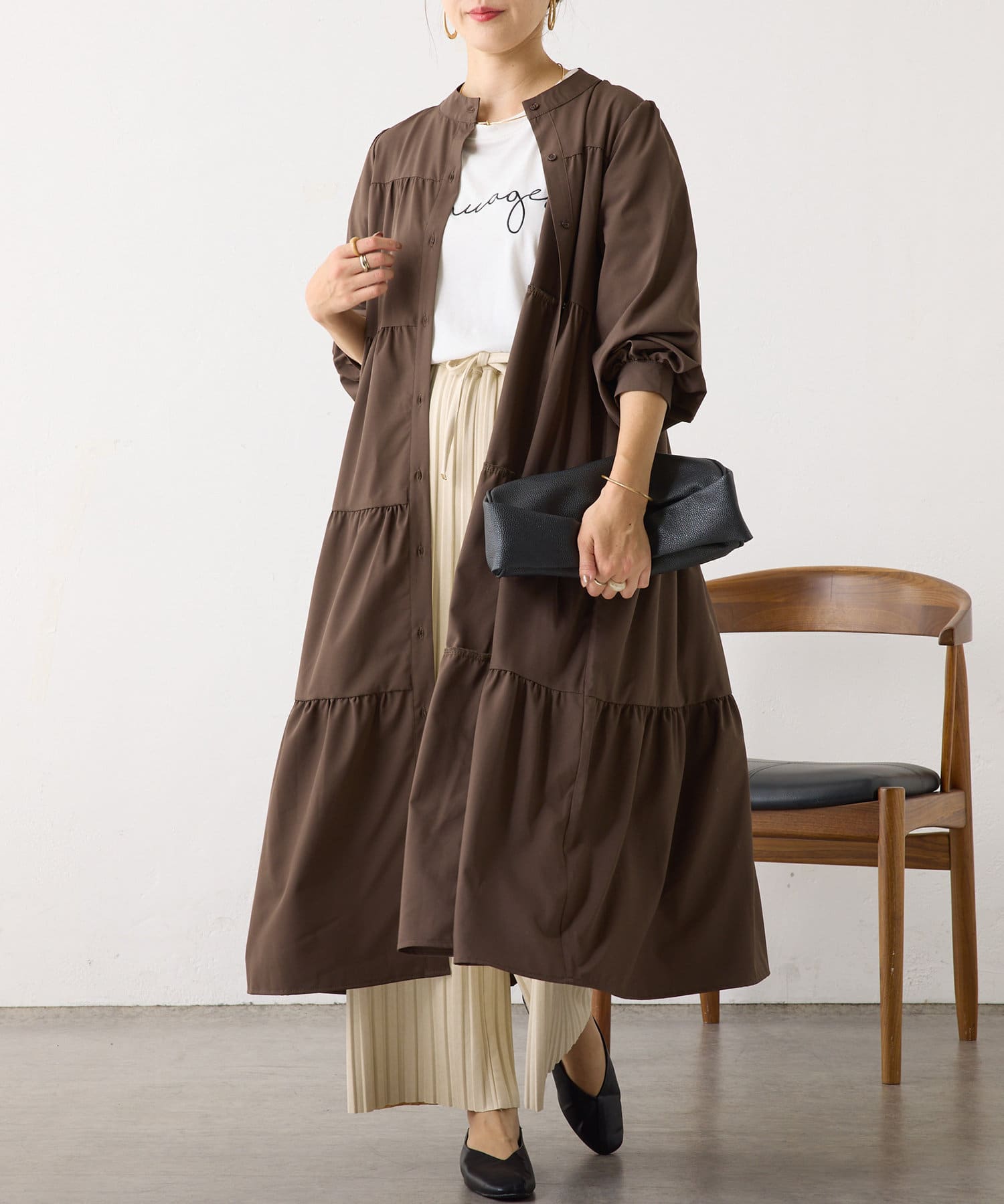 NAO】ティアードワンピース | Remind me and forever(リマインドミー