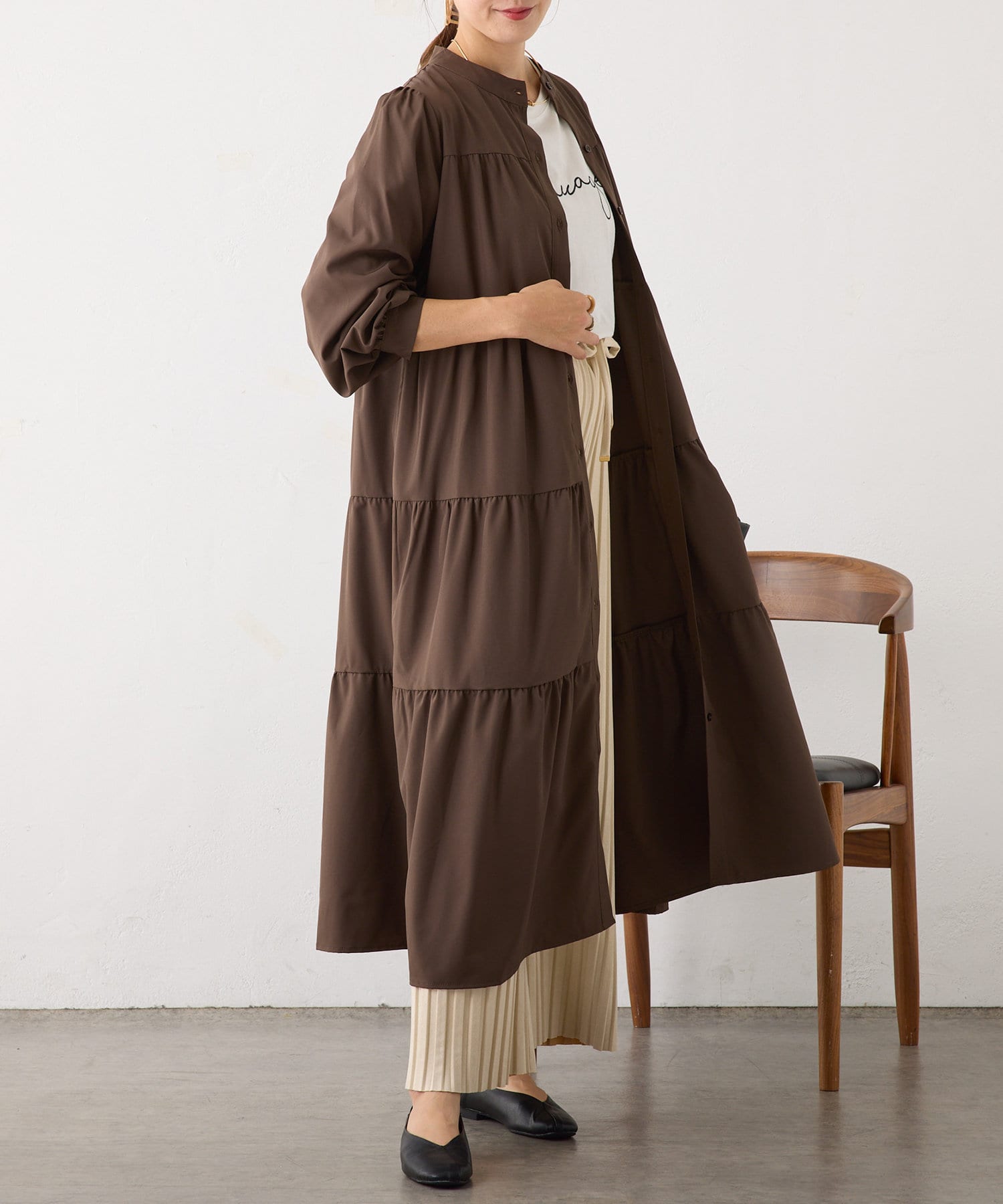 NAO】ティアードワンピース | Remind me and forever(リマインドミー