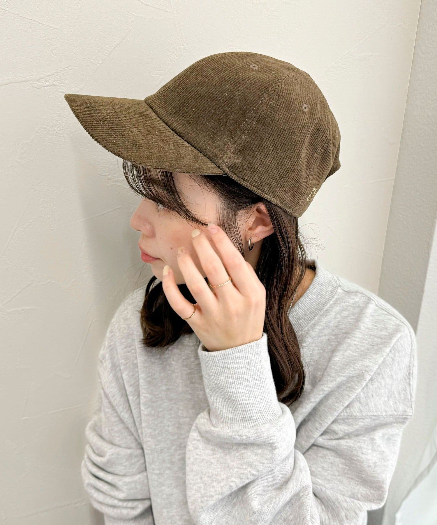 FREDY & GLOSTER(フレディ アンド グロスター) 【PARROTT CANVAS/パロットキャンバス】 PCMコーデュロイキャップ