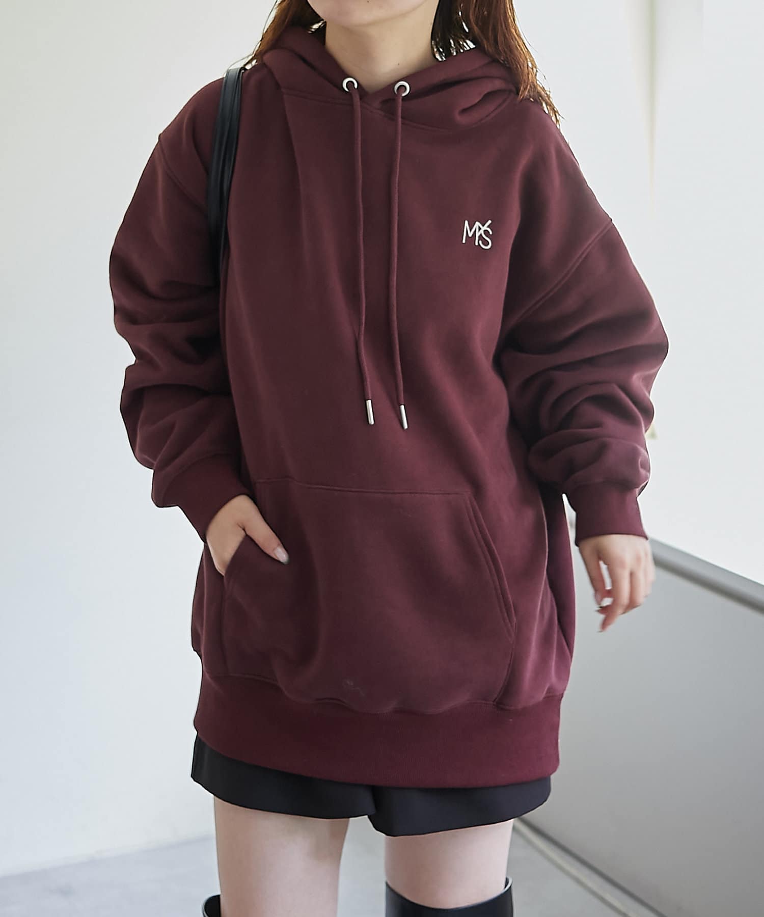 【新品⭐︎早いもの勝ち】mystic フーディーギャザーパーカー セール】フーディーギャザーパーカー（シャツ/ブラウス