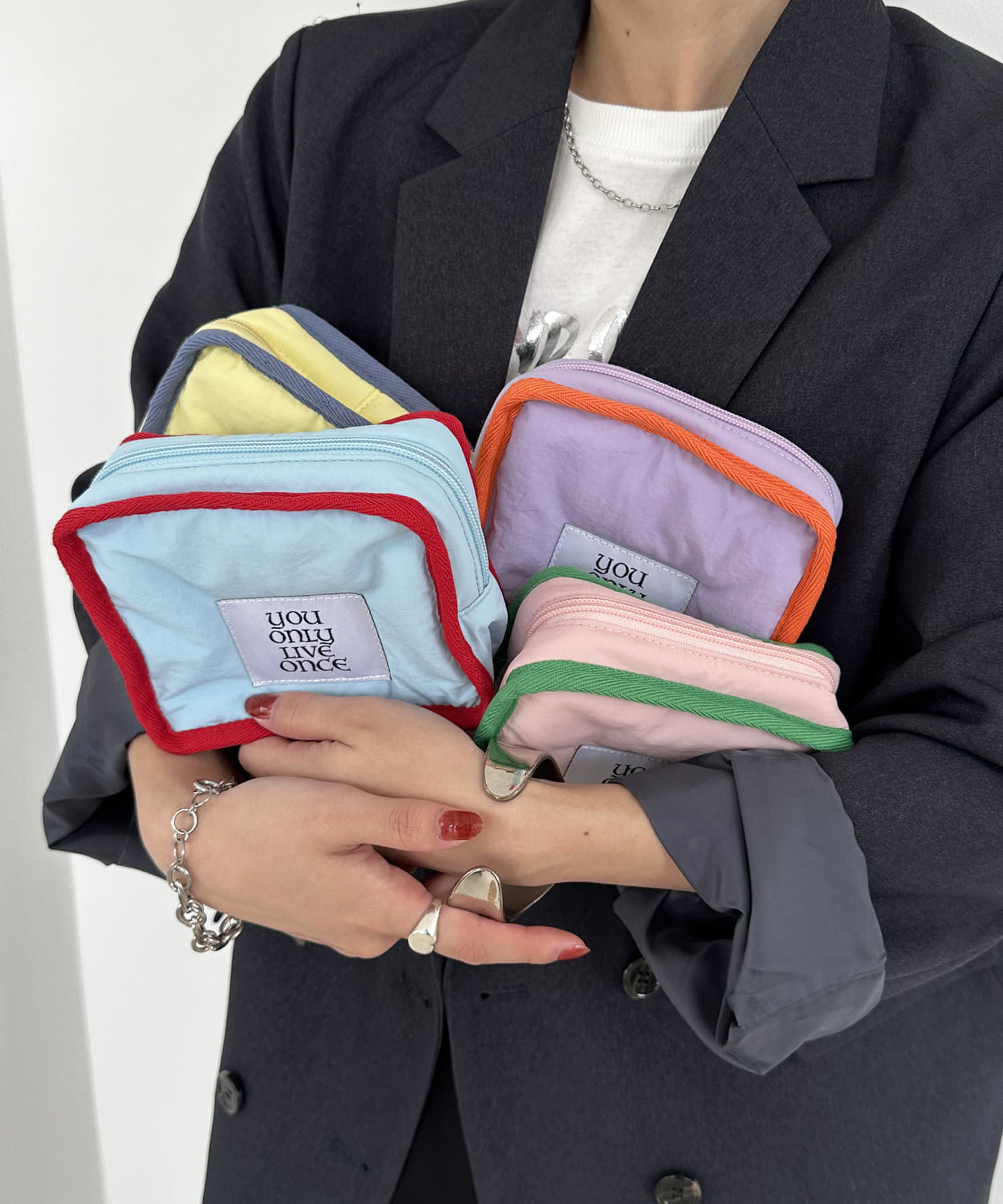 ♡ペリロコ✨マルチポーチ、バニティBOX、マチ付きポーチ ♡ペリロコ✨マルチポーチ、バニティBOX、マチ付きポーチ