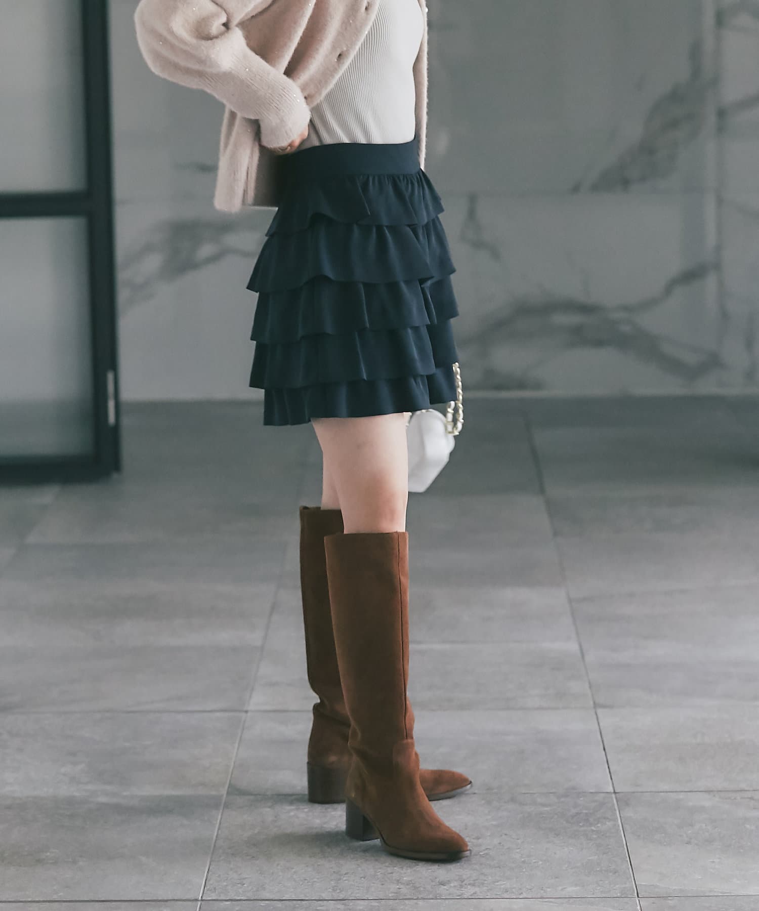 Isabel Marant 【新作☆】イングリッドデニムショートパンツ 大人ガーリー】ティアードショートパンツ | La boutique BonBon
