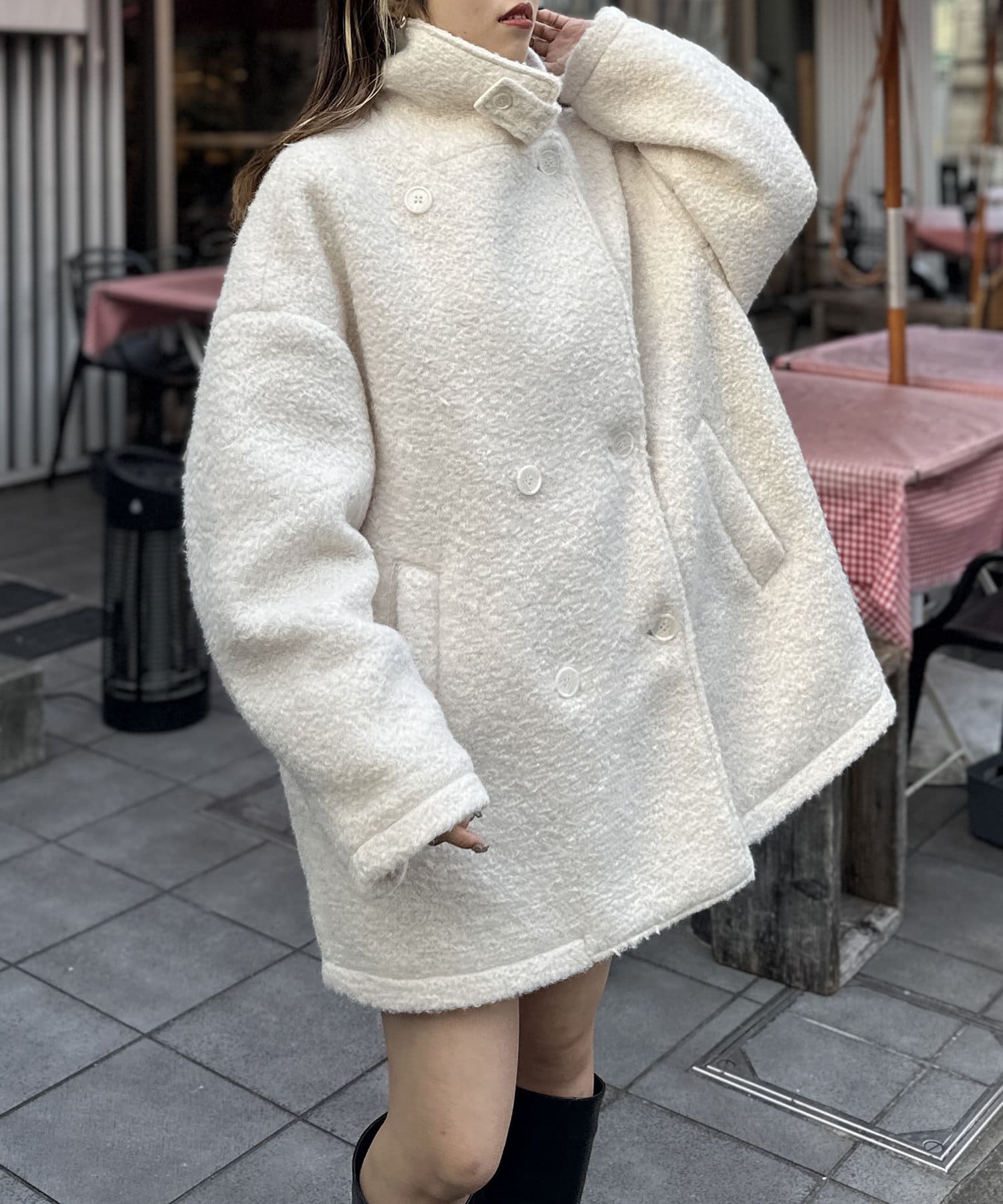 w closetダブルクローゼット新品タグ付きフェイクファーコート レディースコート ファー ロングコート｜Yahoo!フリマ（旧PayPayフリマ）