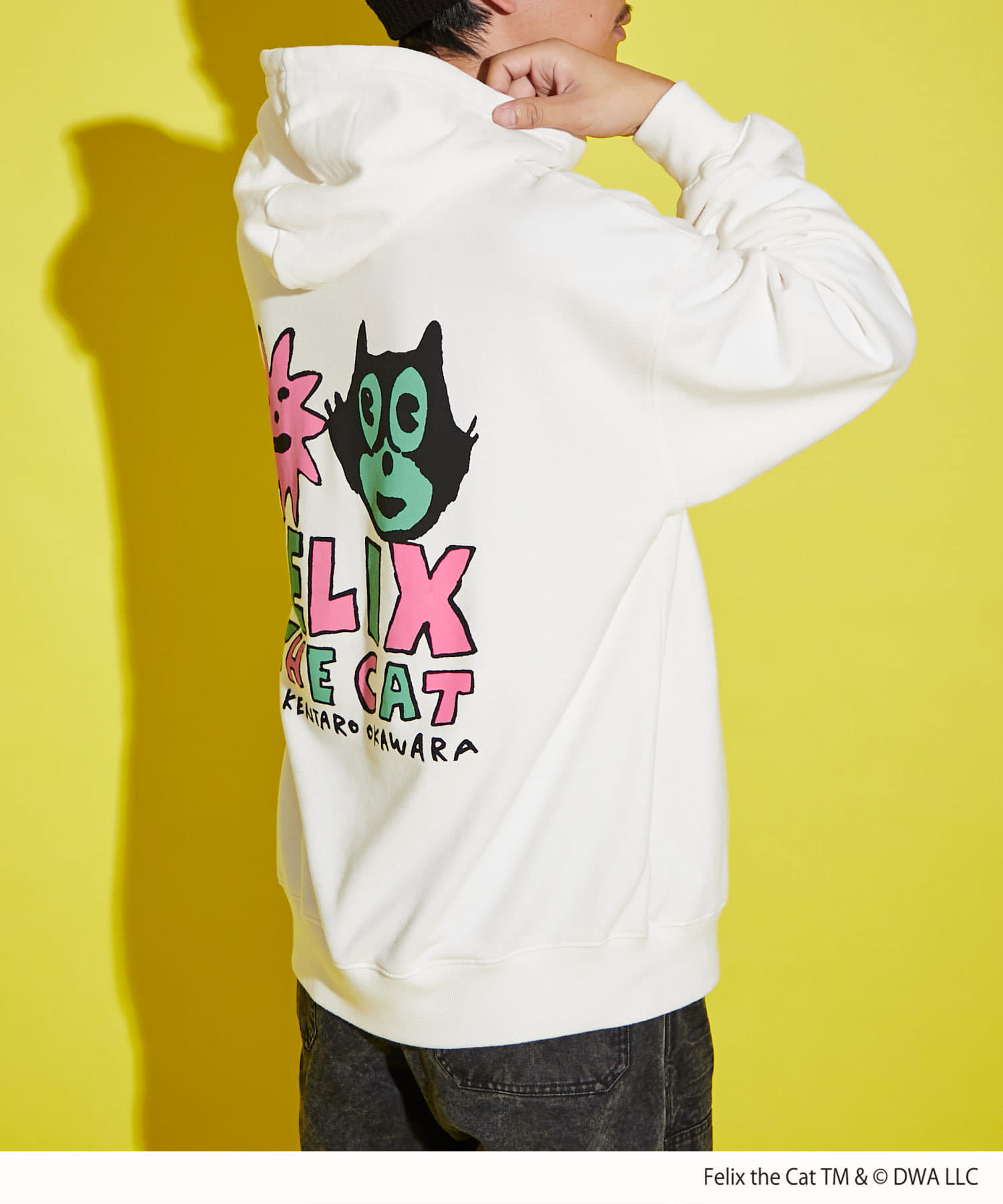FELIX THE CAT/フィリックス・ザ・キャット】ロゴフーディー