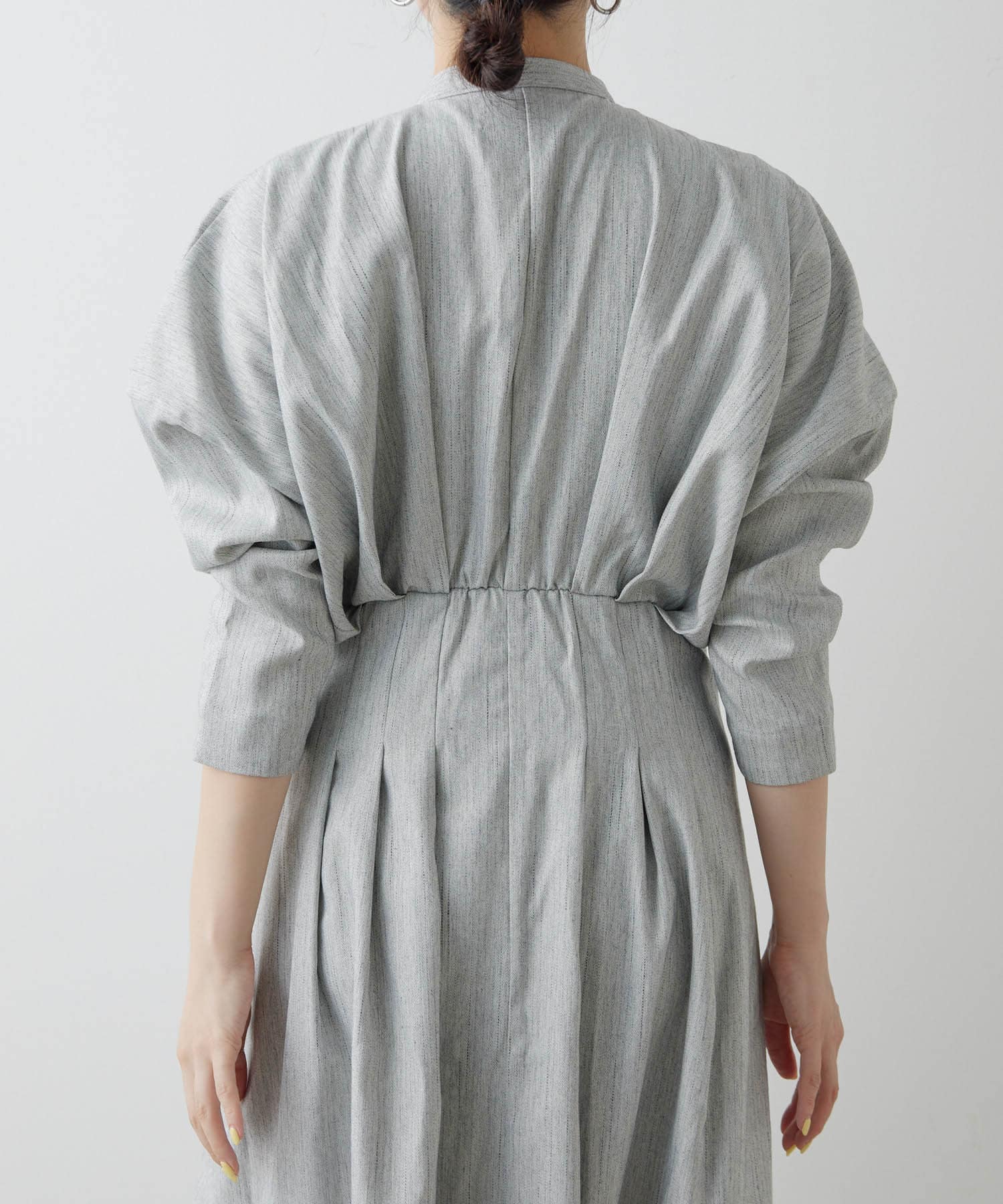 OUTLET(アウトレット) 【ear PAPILLONNER】ウエストタックワンピース