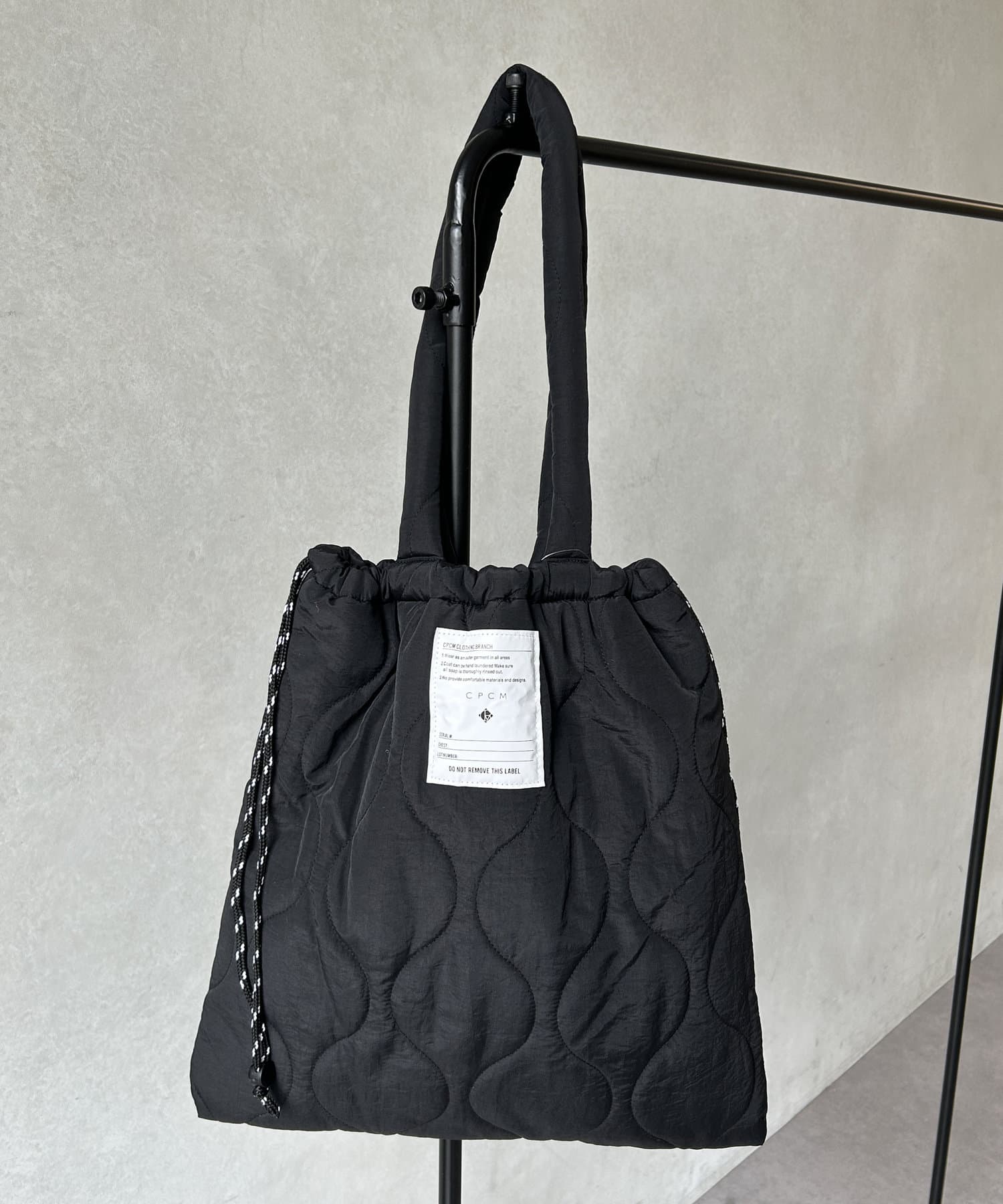 ドローコードキルティングトートBAG | CPCM(シーピーシーエム ドローコードキルティングトートBAG | CPCM(シーピーシーエム