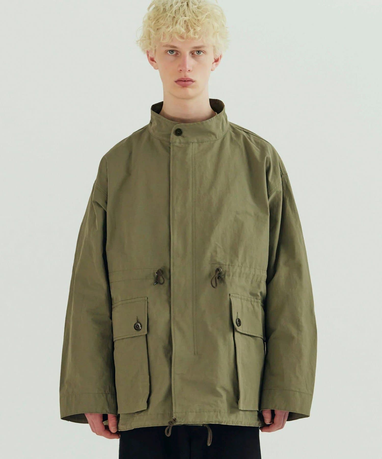 FREDY & GLOSTER(フレディ アンド グロスター) 【ARMY TWILL】military HALF COAT ミリタリーコート