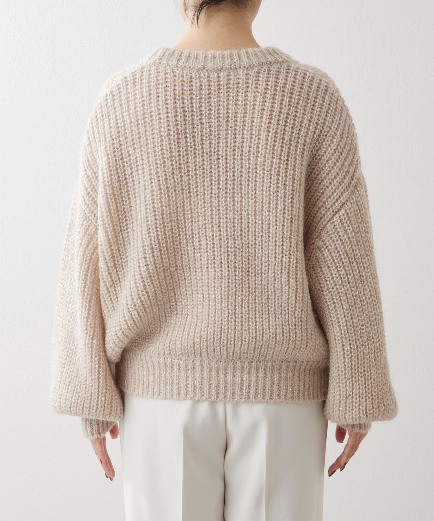【THE PAUSE】スパンコールニットプルオーバー | Whim Gazette(ウィム ガゼット)レディース | PAL CLOSET ...