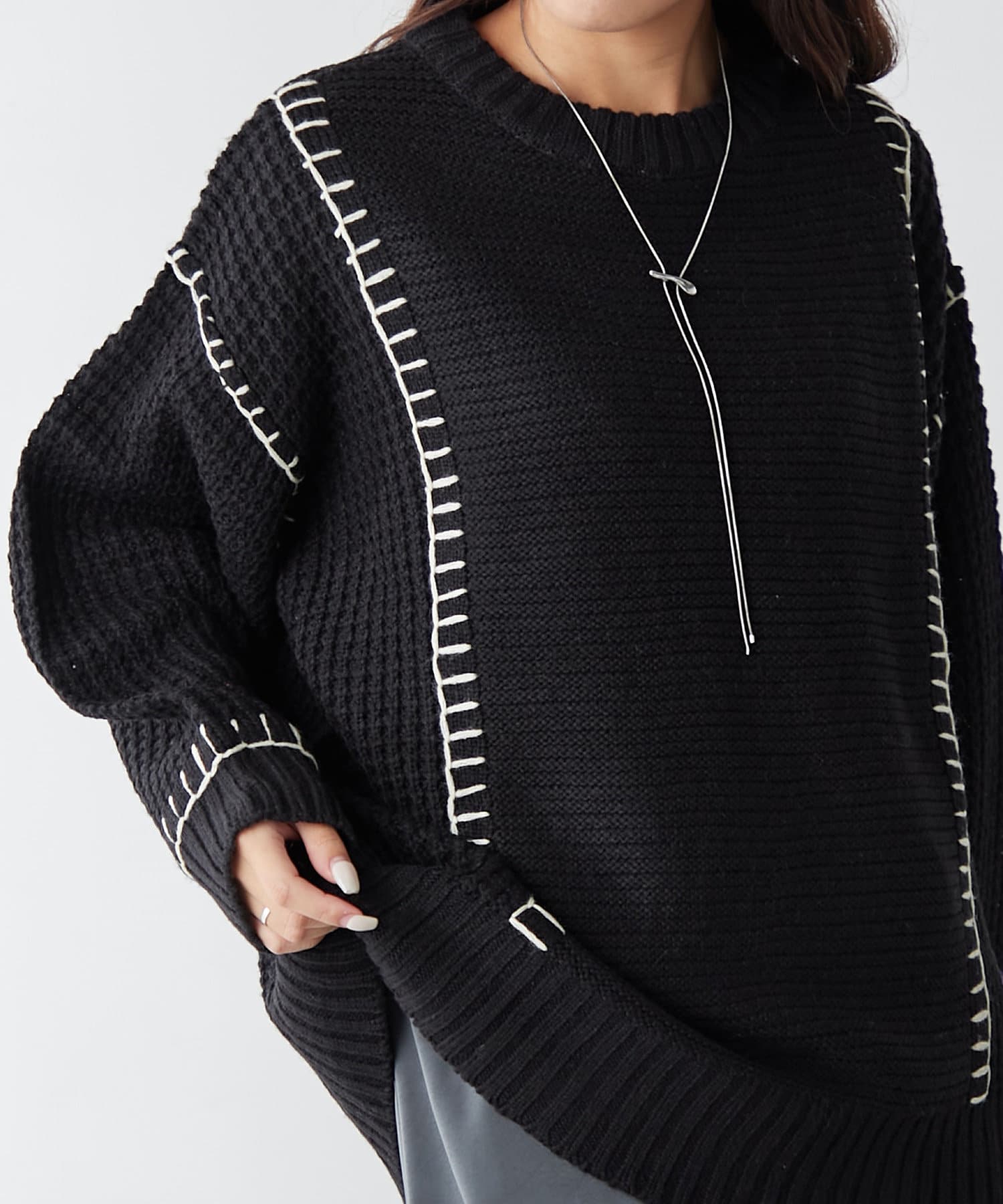 Remind me and forever(リマインドミーアンドフォーエバー) 【NAO】配色ブランケットステッチPO