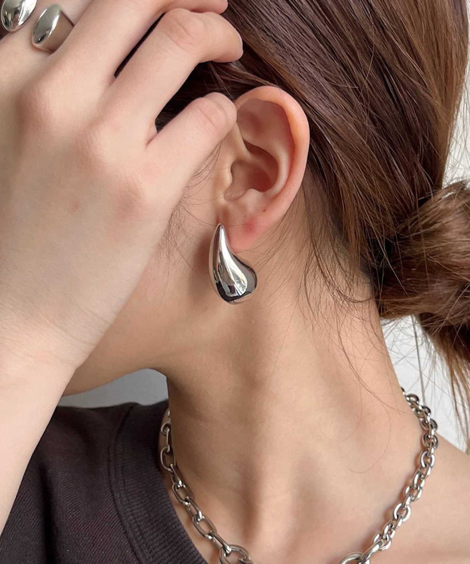 22kダイヤドロップピアス ２個 ノーブランド 楽天市場】CHROME HEARTS 22K TINY E CH PLUS STUD EARRING