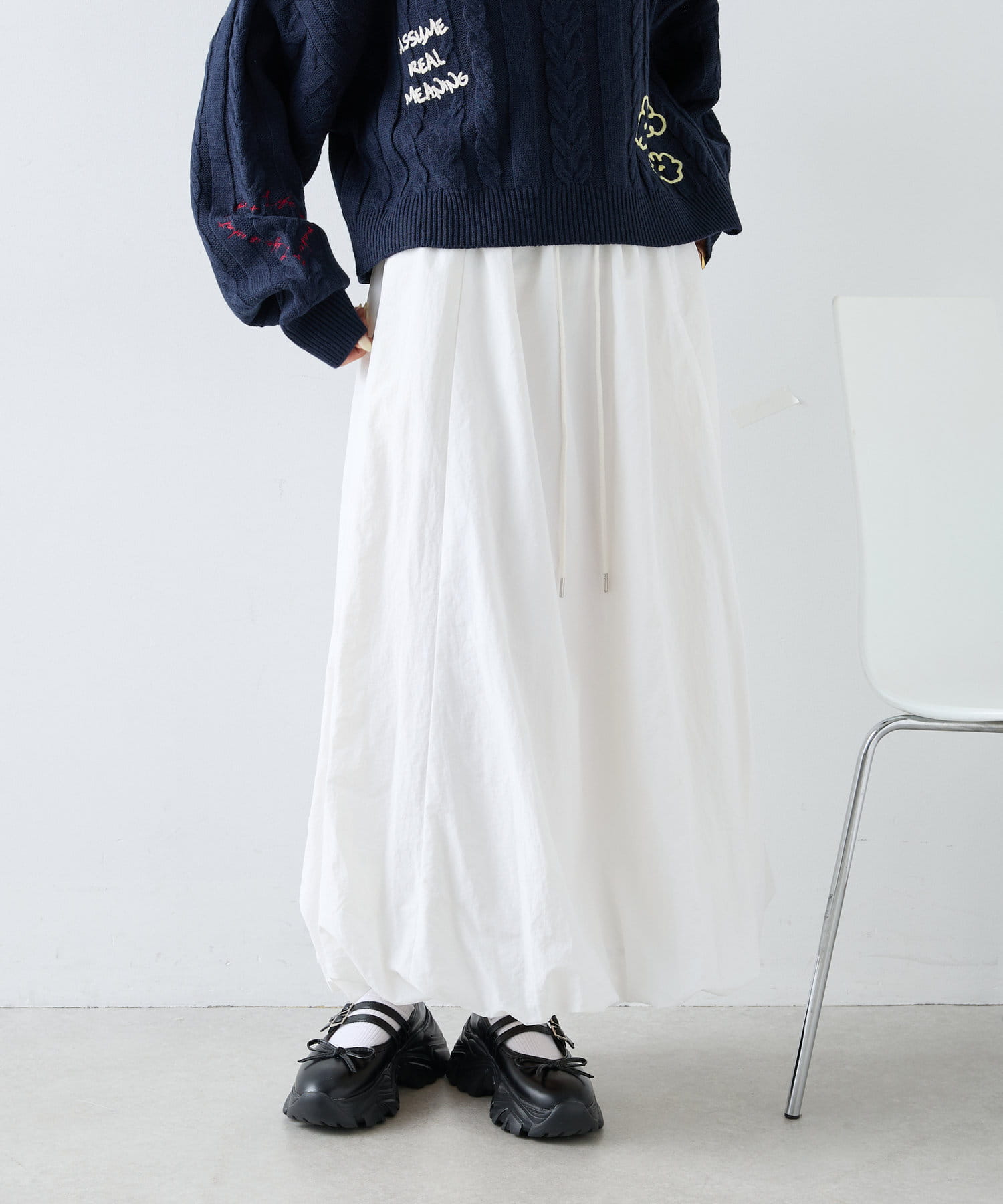 バルーンスカート | w closet(ダブルクローゼット)レディース バルーンスカート | w closet(ダブルクローゼット)レディース