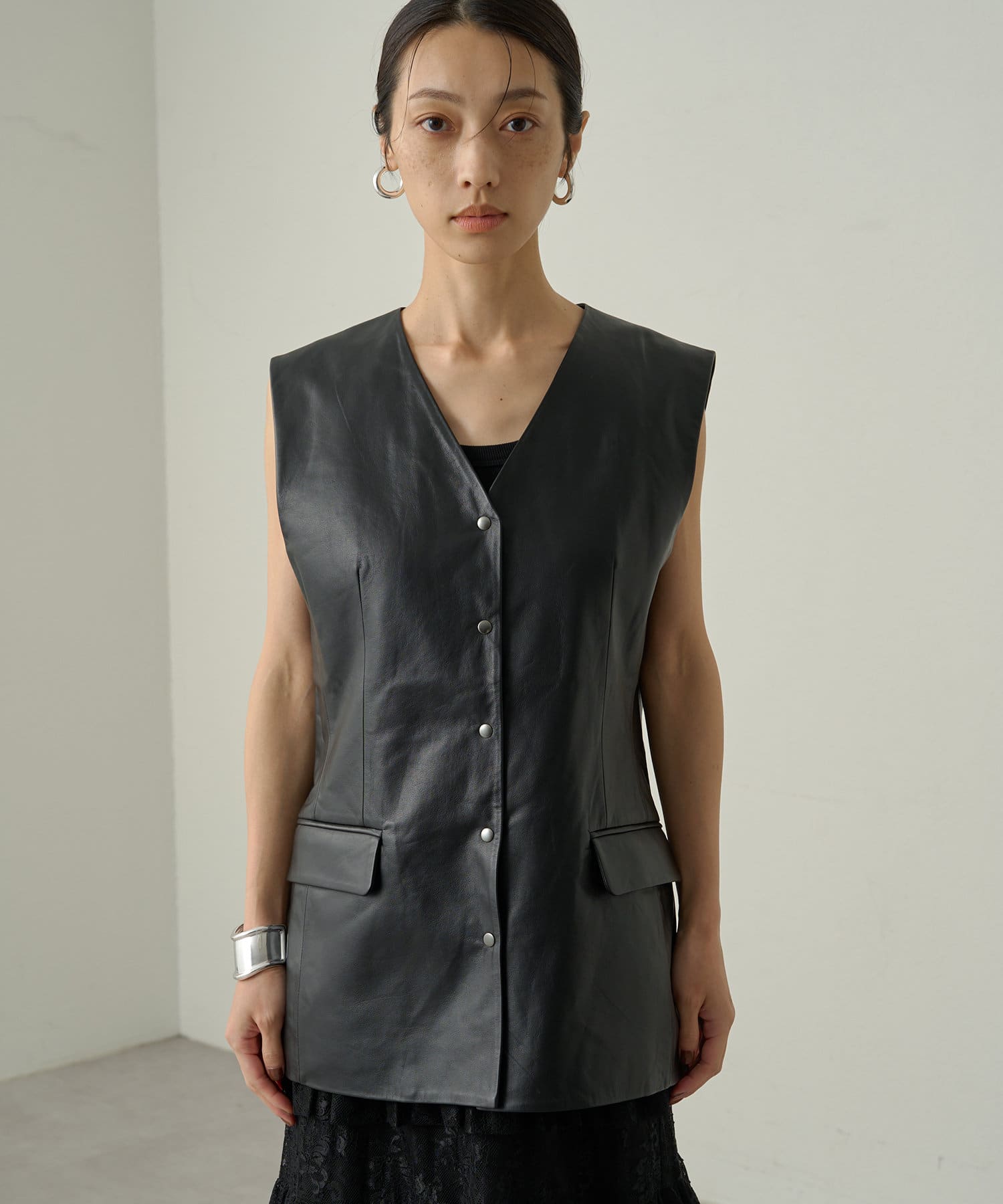 【Loungedress】レザーベスト | OUTLET(アウトレット)レディース | PAL CLOSET(パルクローゼット) - パル ...
